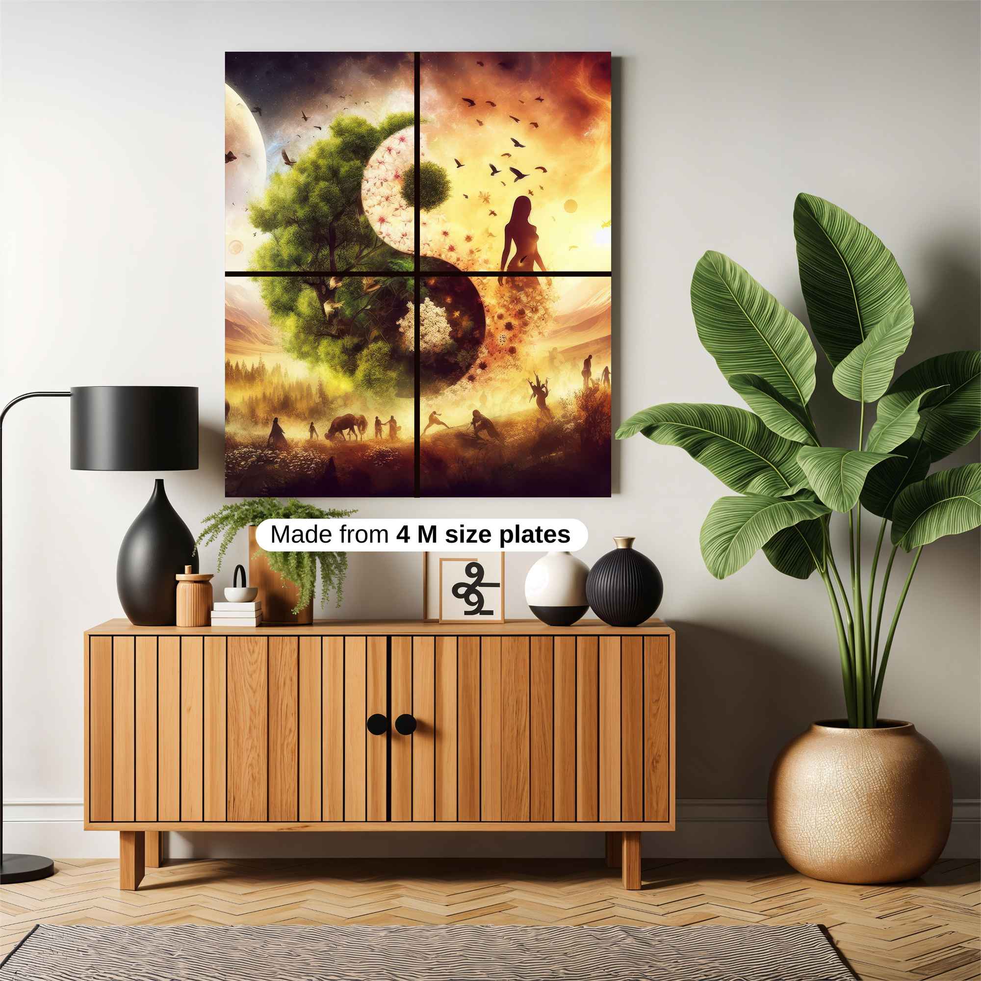 YinYang Serenity Safe Wall Magnetic / M