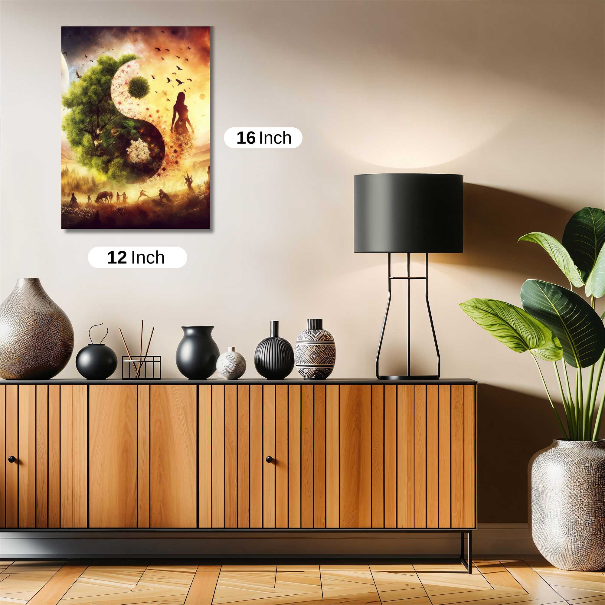 YinYang Serenity Safe Wall Magnetic / M