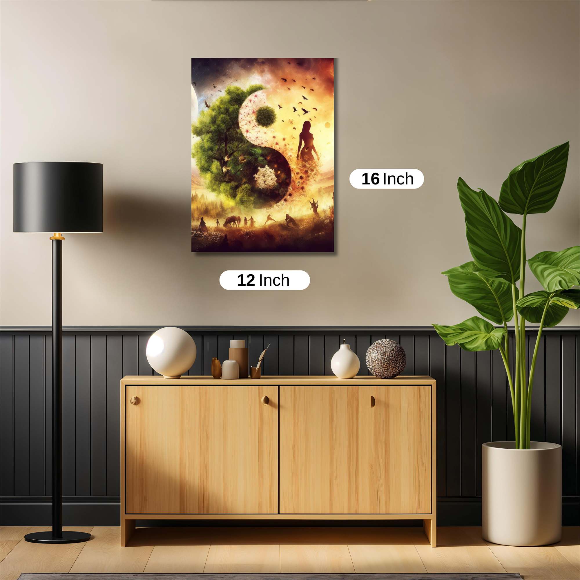 YinYang Serenity Safe Wall Magnetic / M