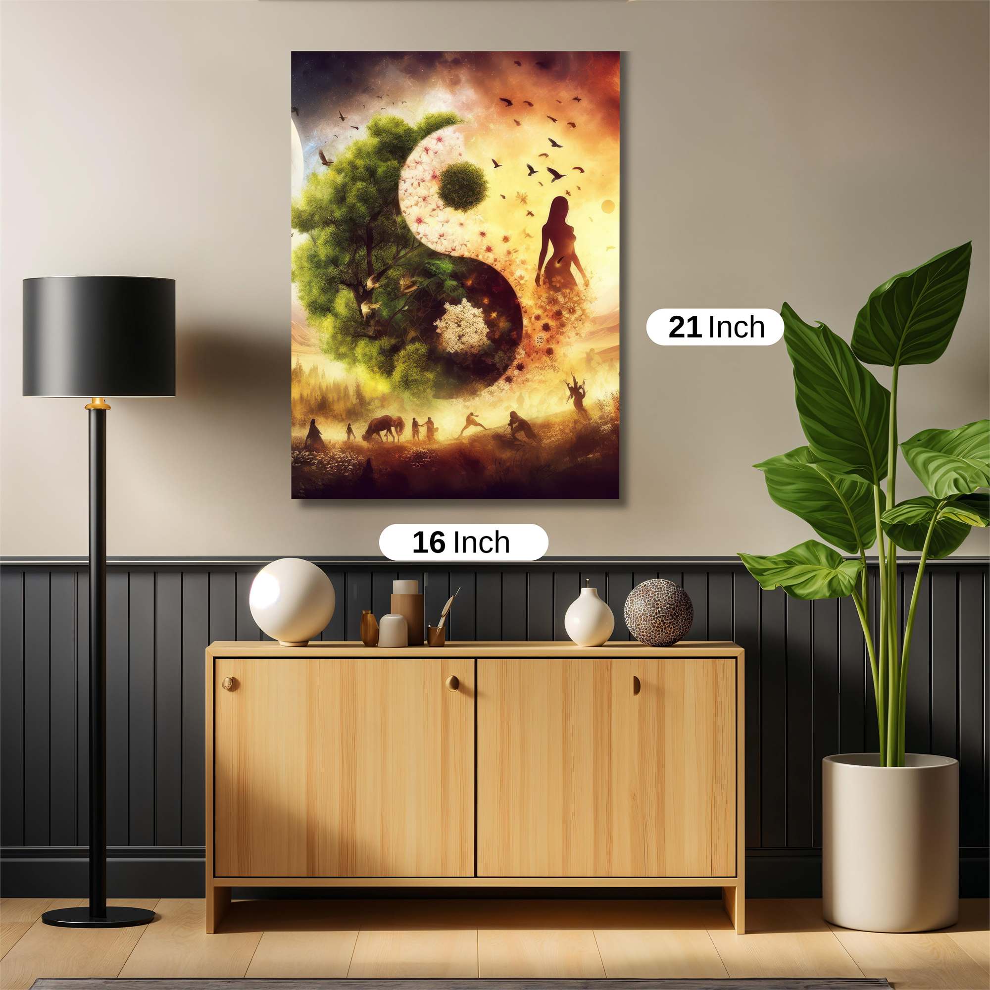 YinYang Serenity Safe Wall Magnetic / M