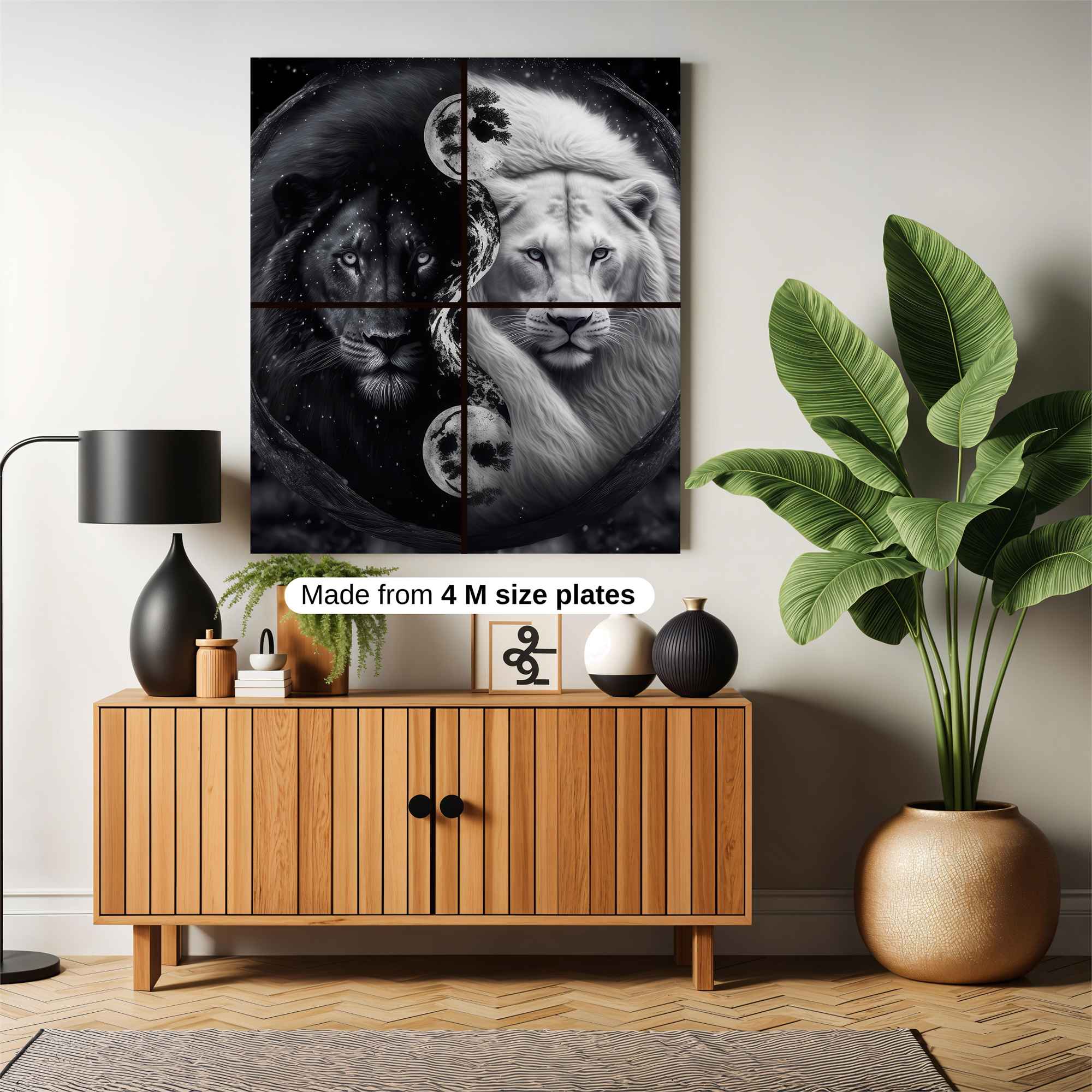 Lions Duality Safe Wall Magnetic / M
