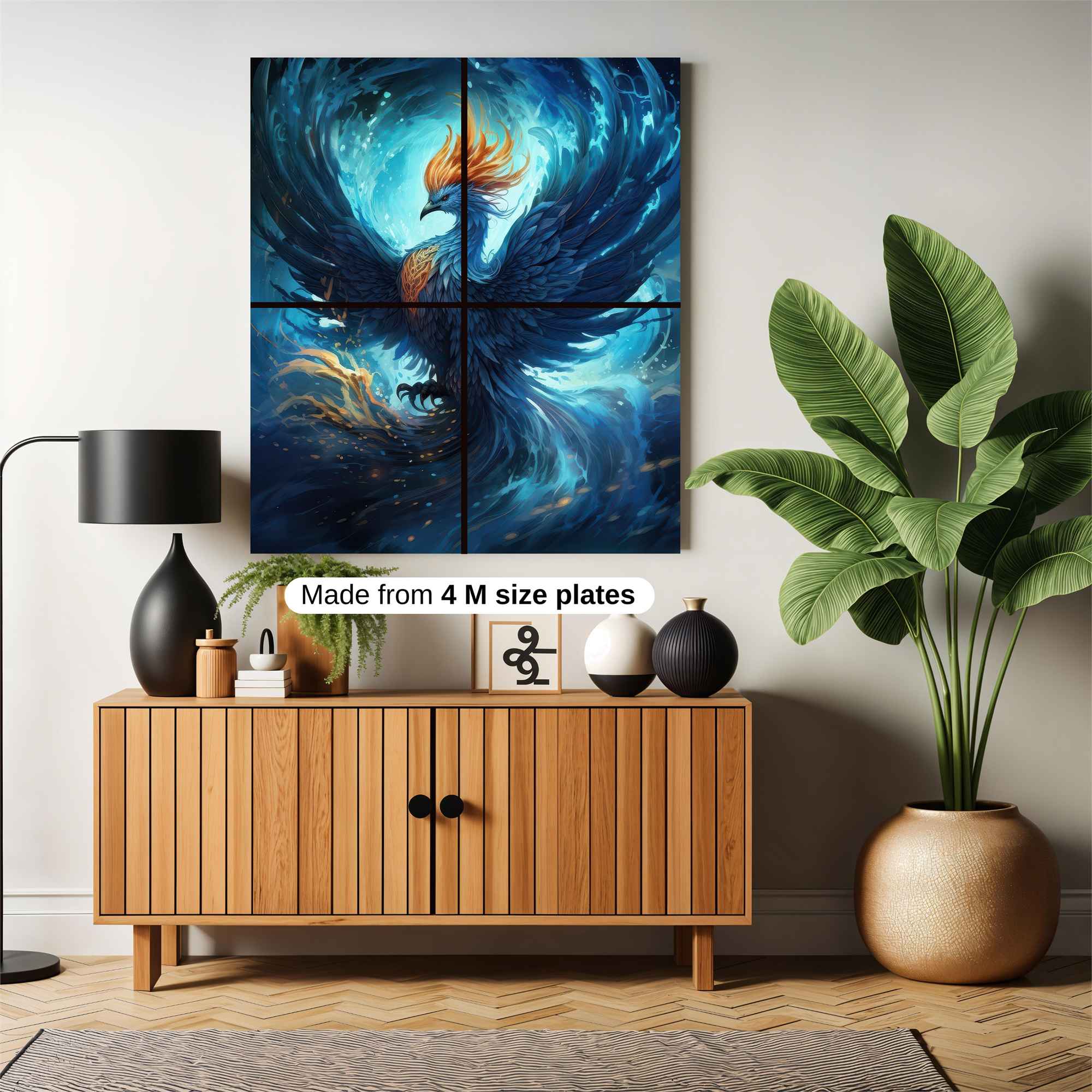 Phoenix Blaze Safe Wall Magnetic / M