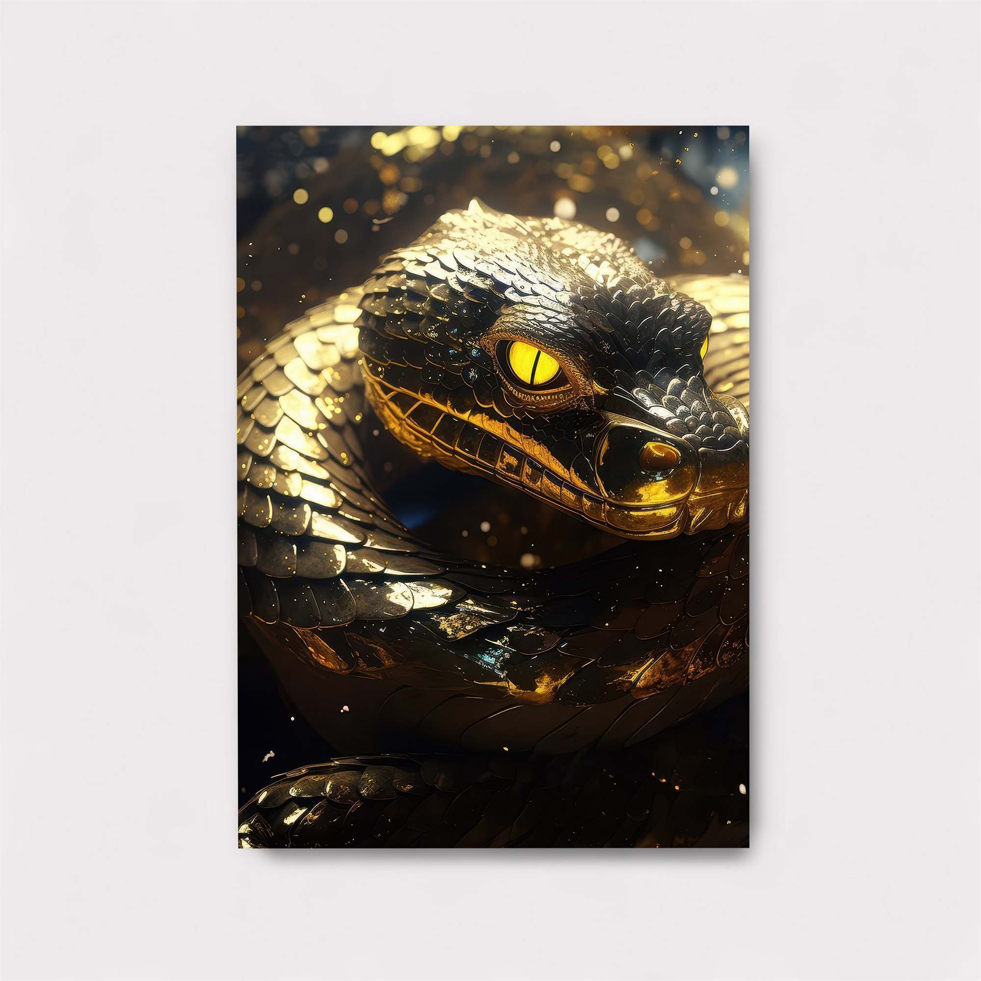 Golden Serpent Safe Wall Magnetic / M