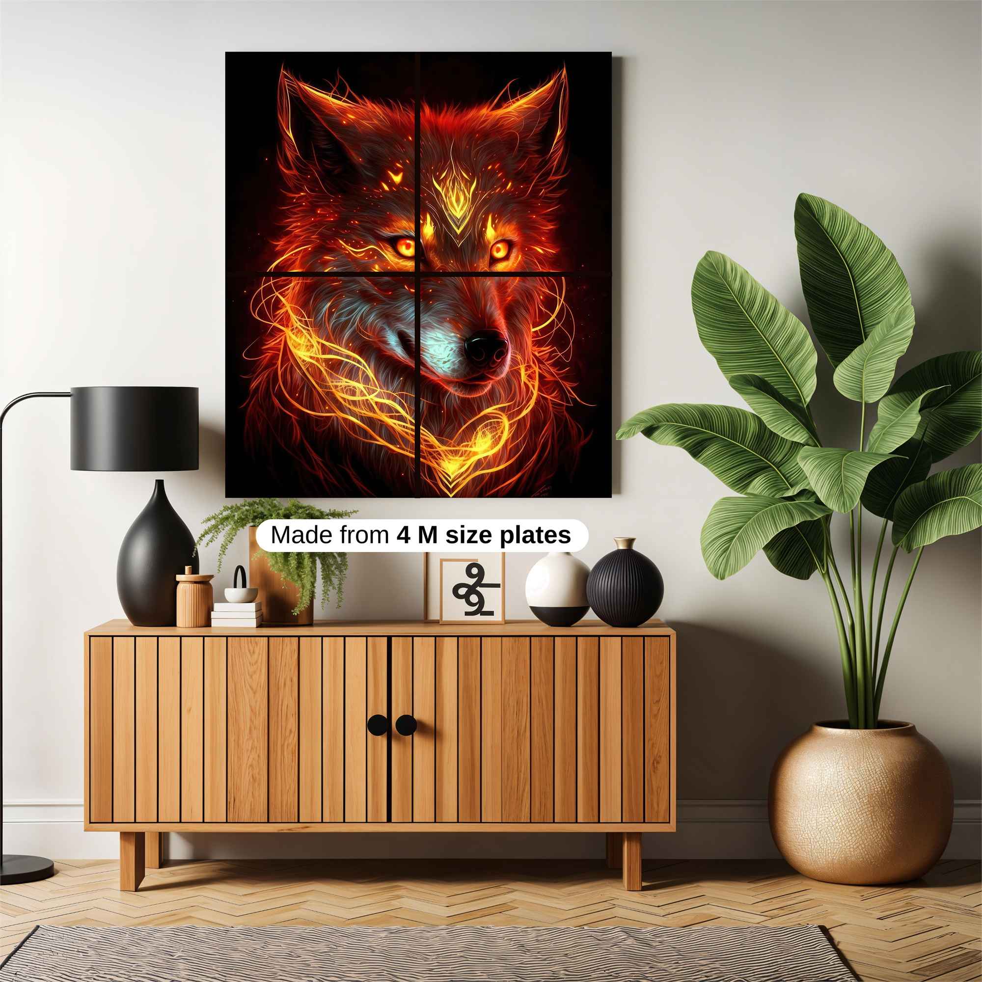 FlameWolf Safe Wall Magnetic / M