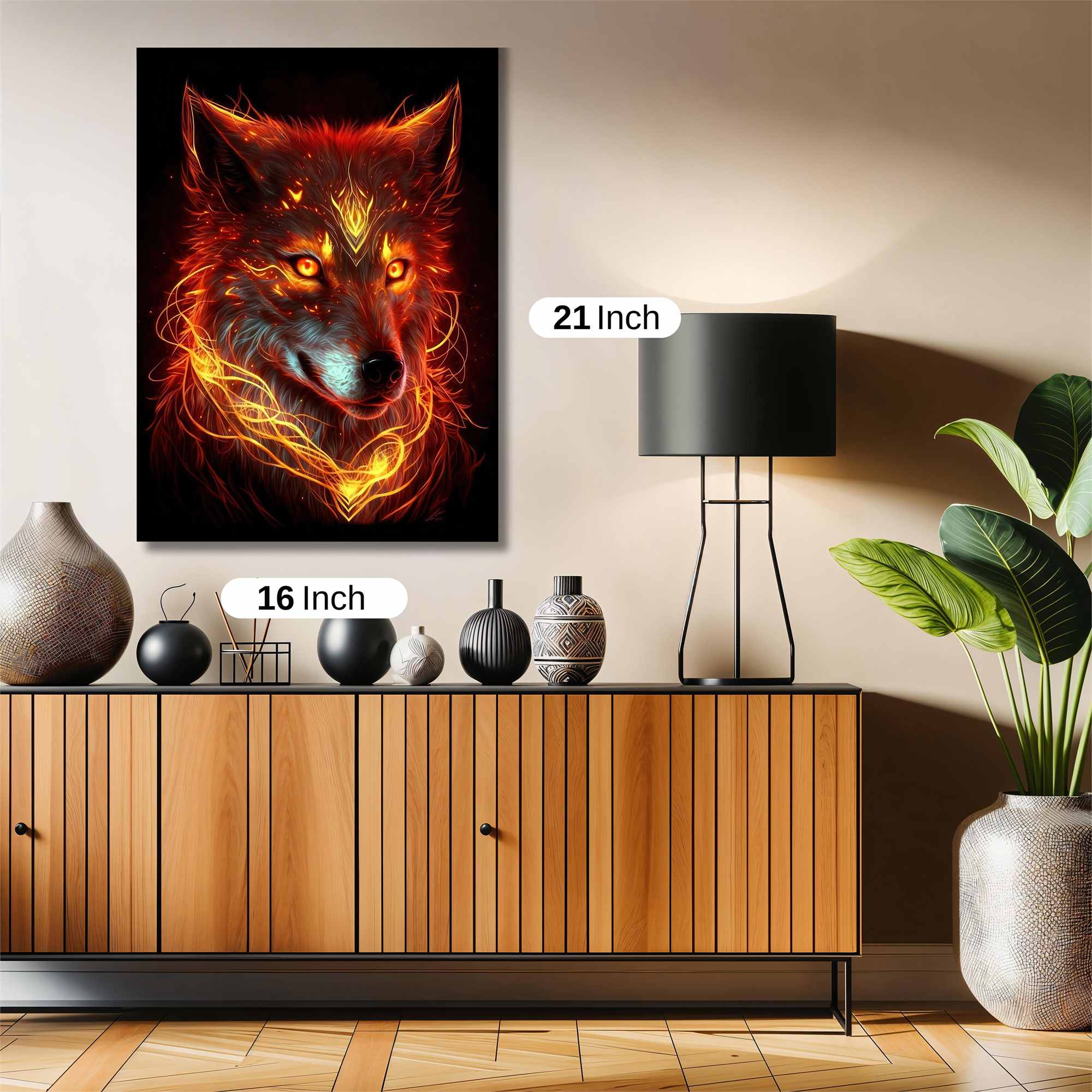 FlameWolf Safe Wall Magnetic / M
