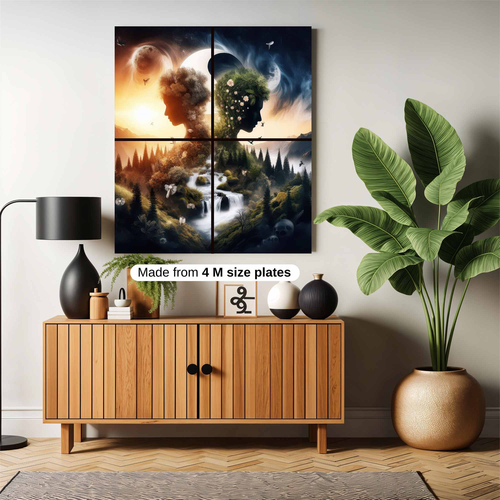 Nature's Harmony Safe Wall Magnetic / M