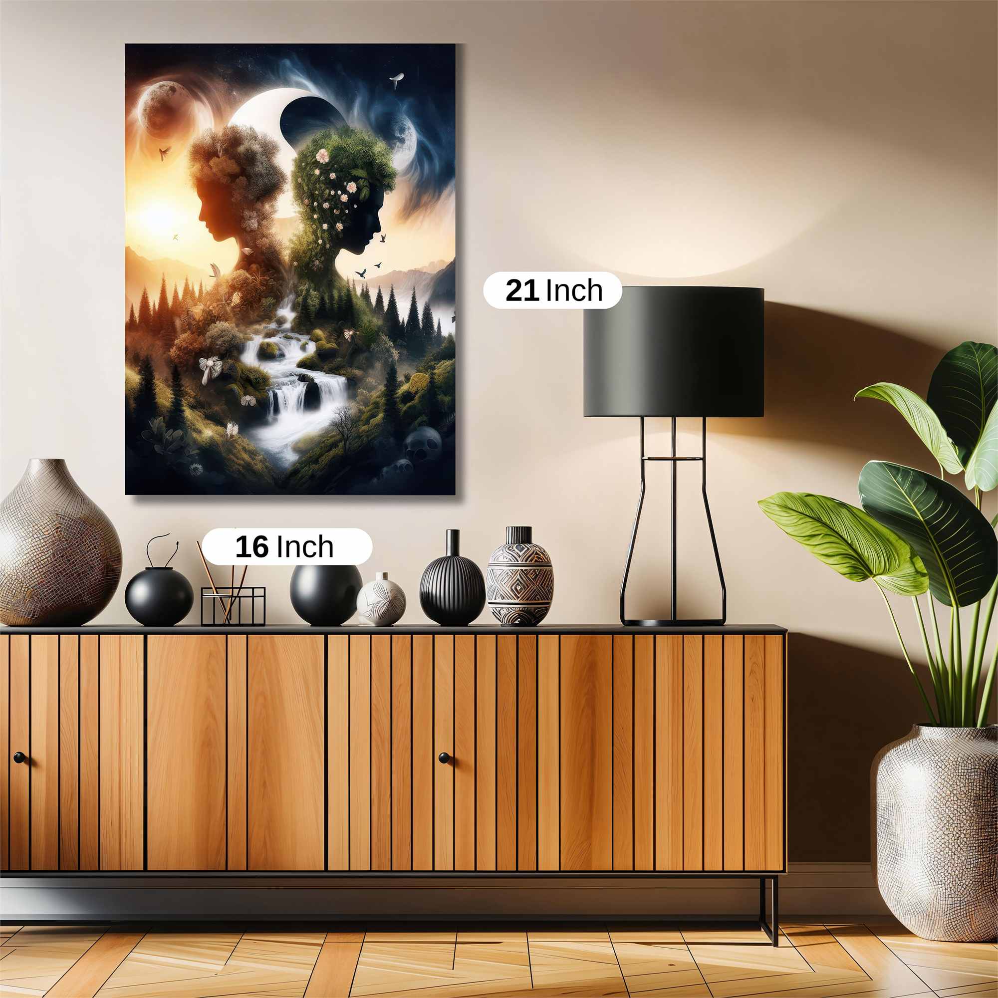 Nature's Harmony Safe Wall Magnetic / M