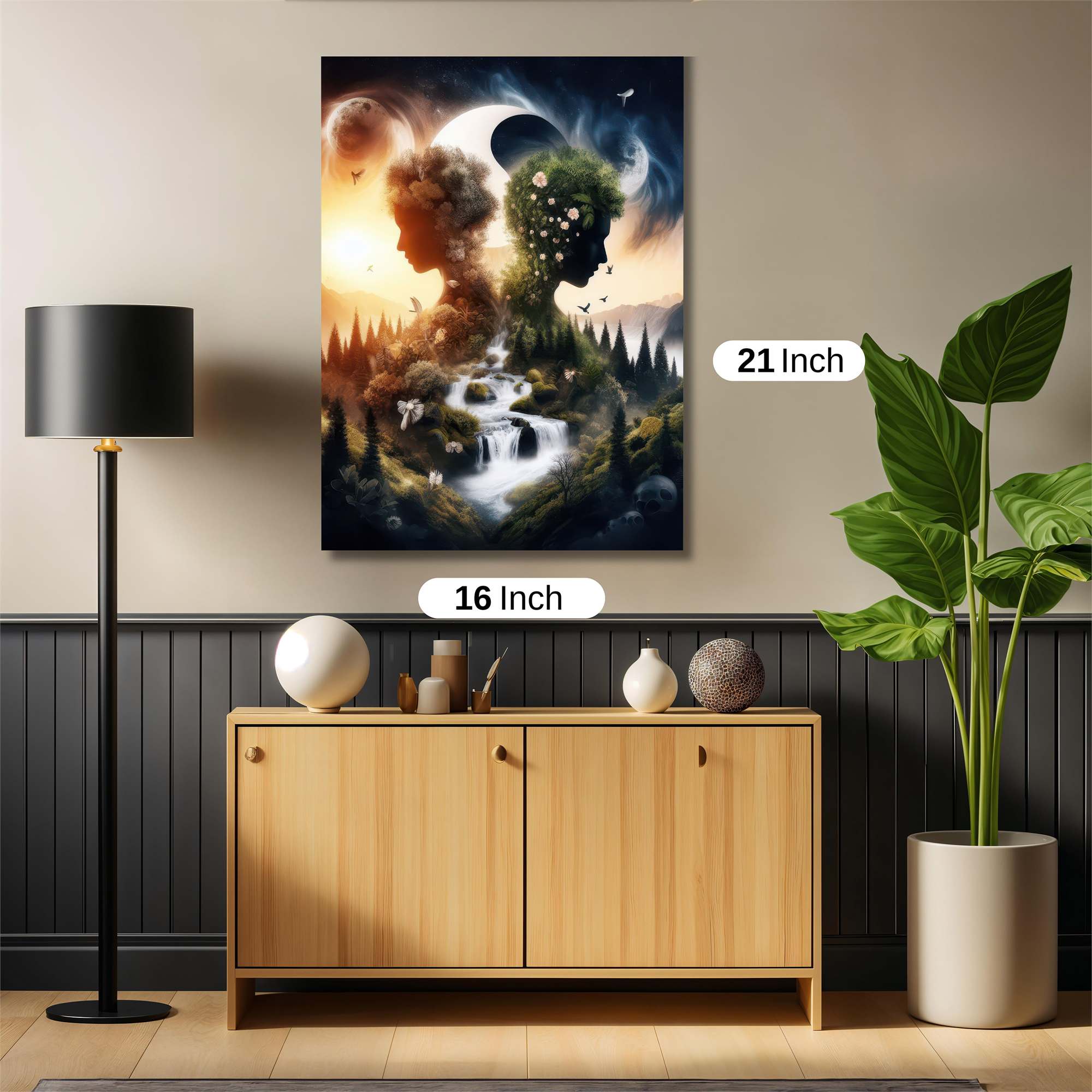 Nature's Harmony Safe Wall Magnetic / M