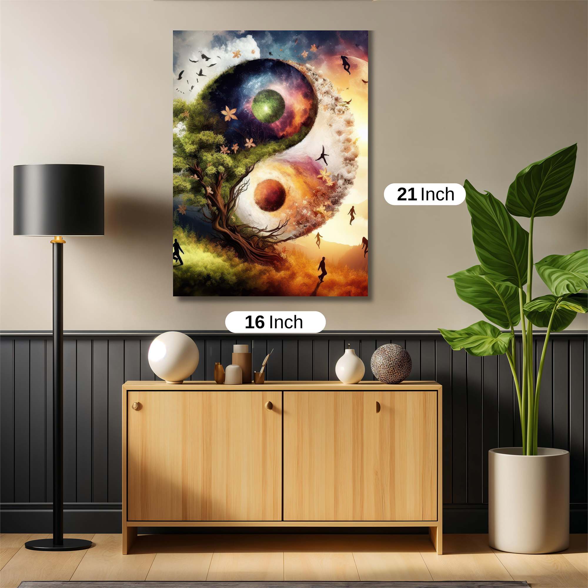 YinYang Harmony Safe Wall Magnetic / M