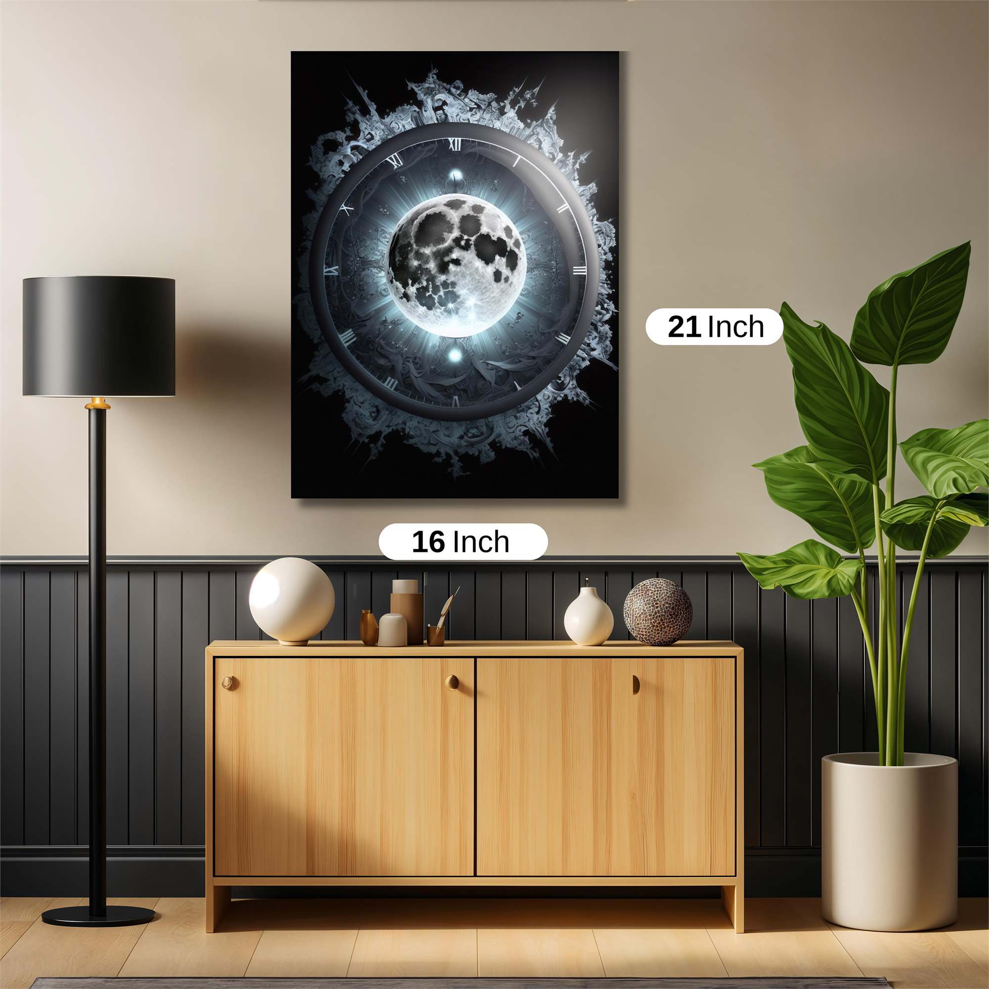 Moon Enigma Safe Wall Magnetic / M