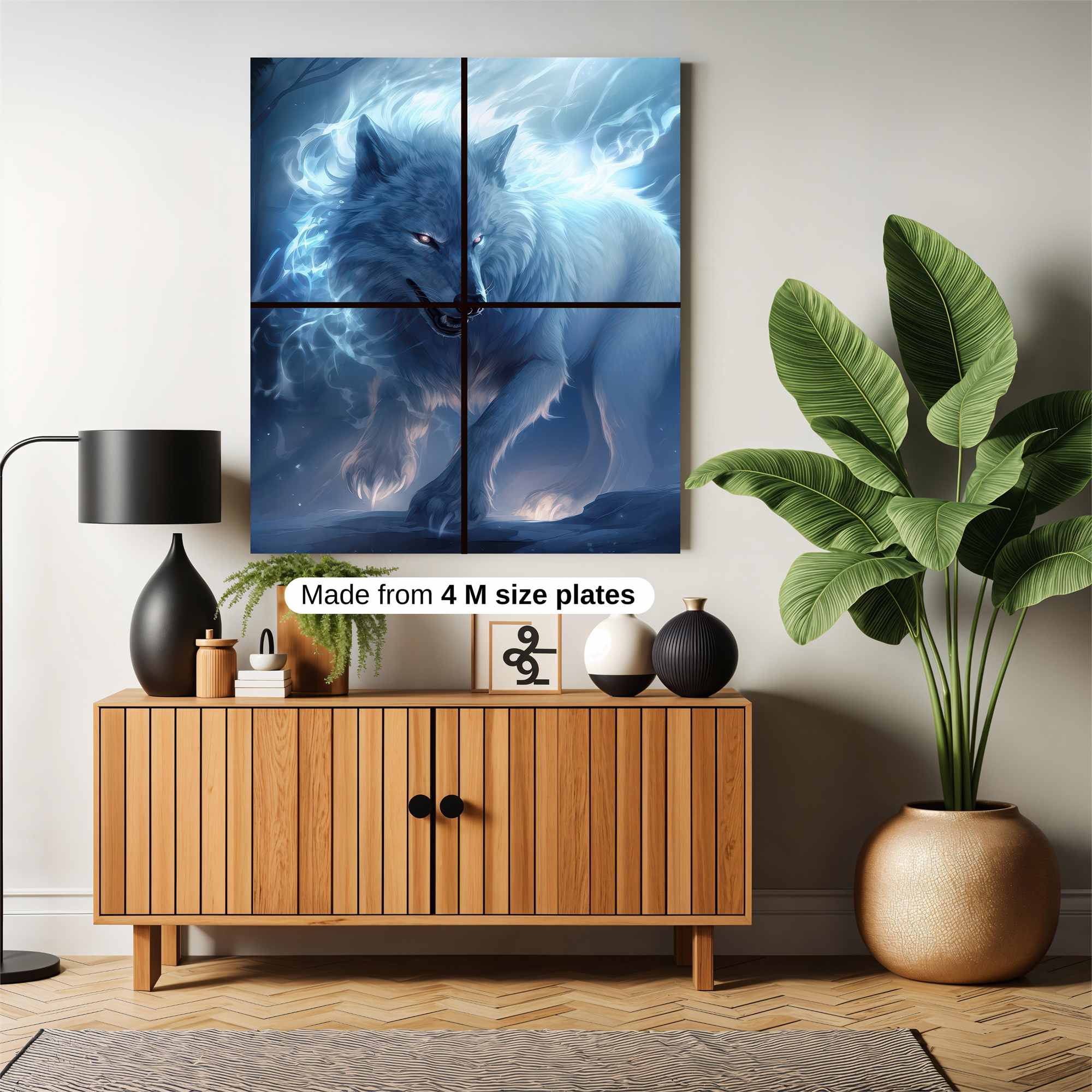 Ghostly Menace Safe Wall Magnetic / M