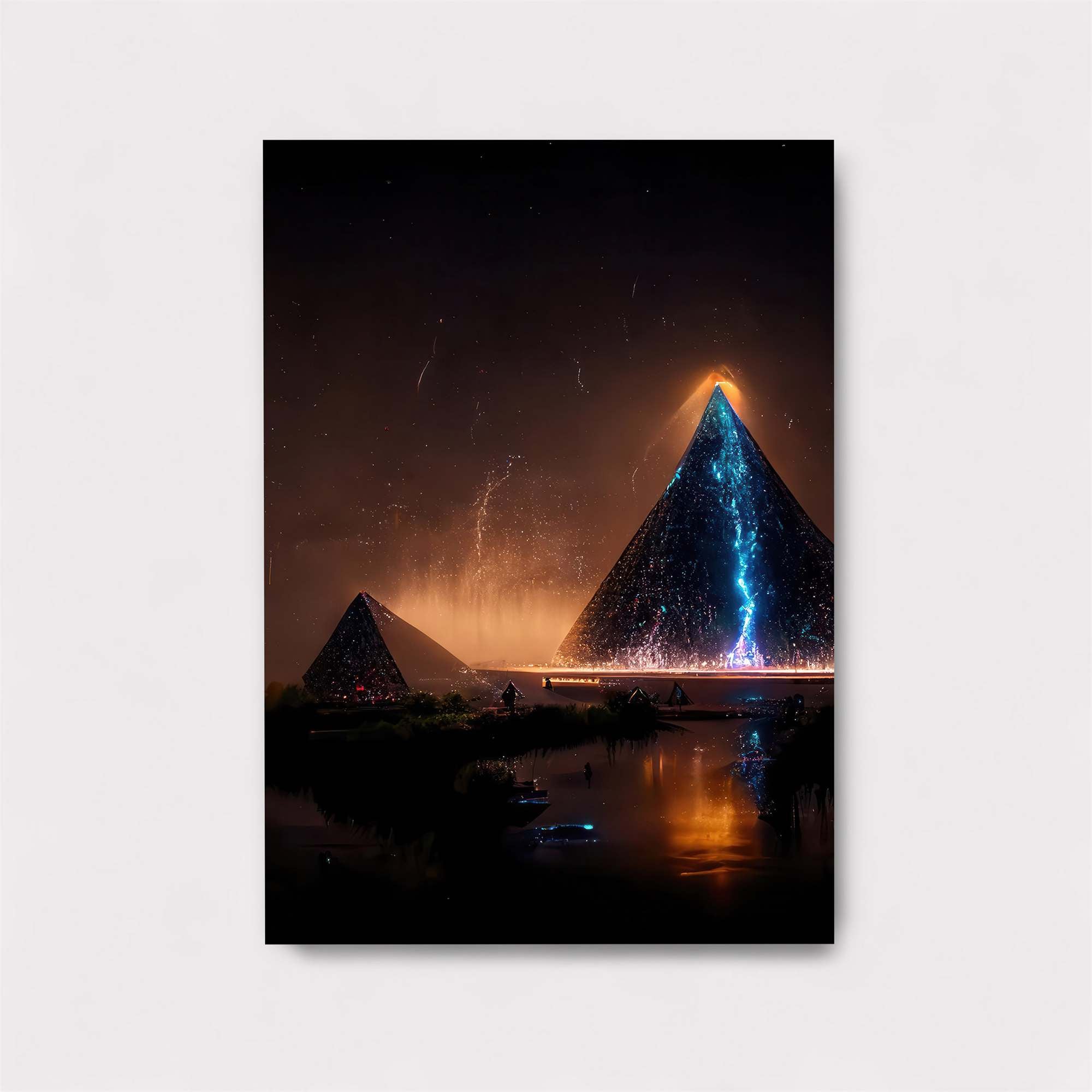 Pyramid Eruption Safe Wall Magnetic / M