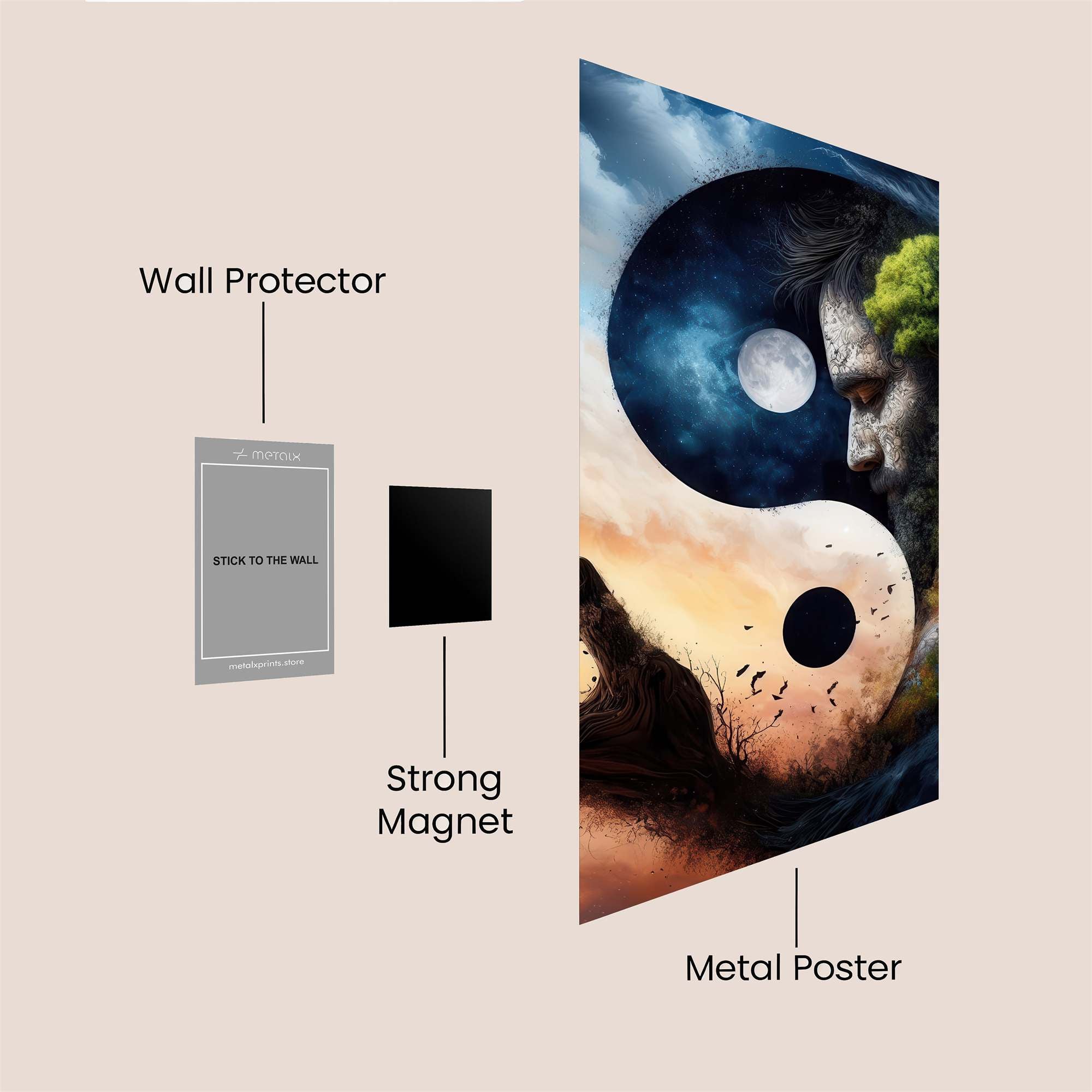 NatureBalance Safe Wall Magnetic / M