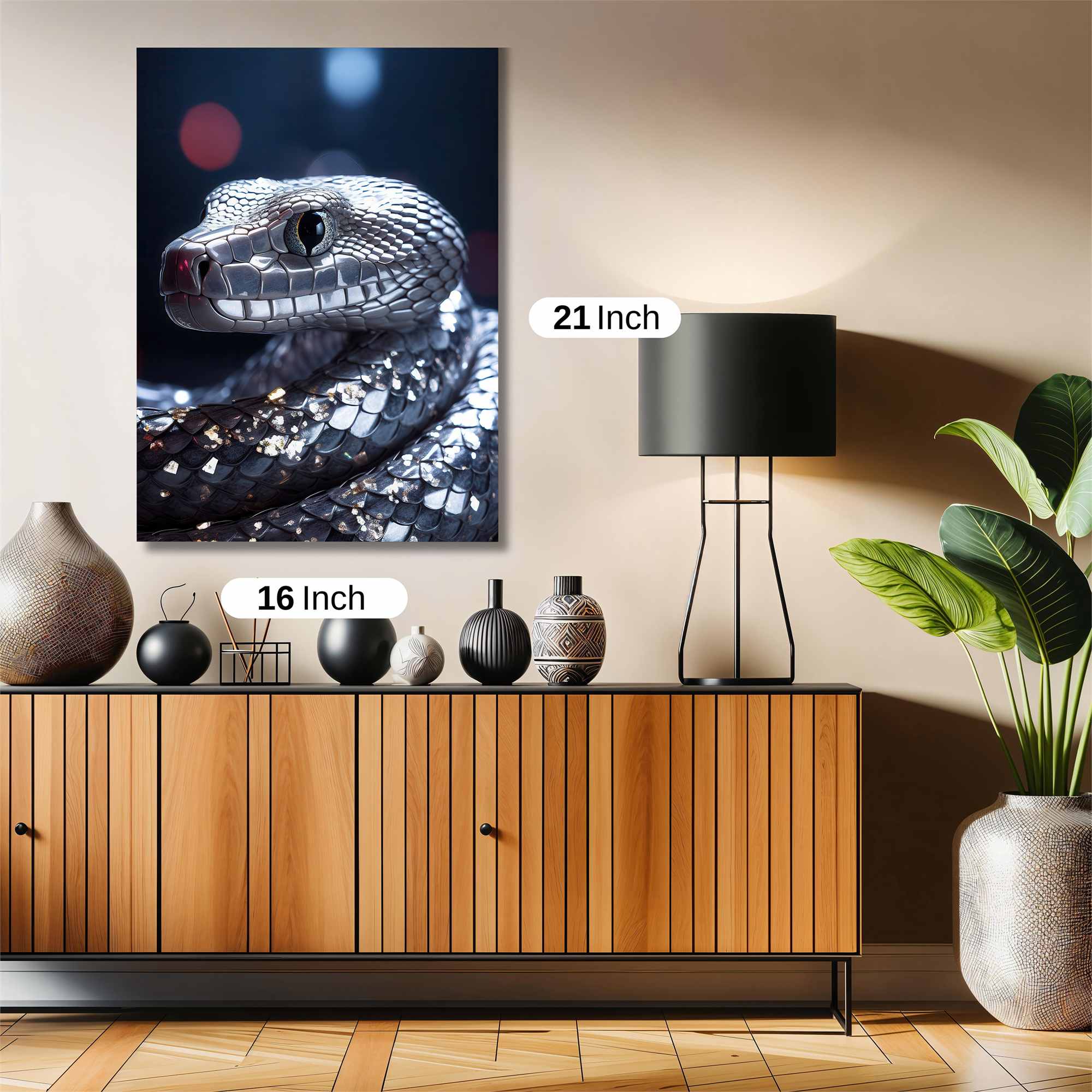 Snake Enigma Safe Wall Magnetic / M