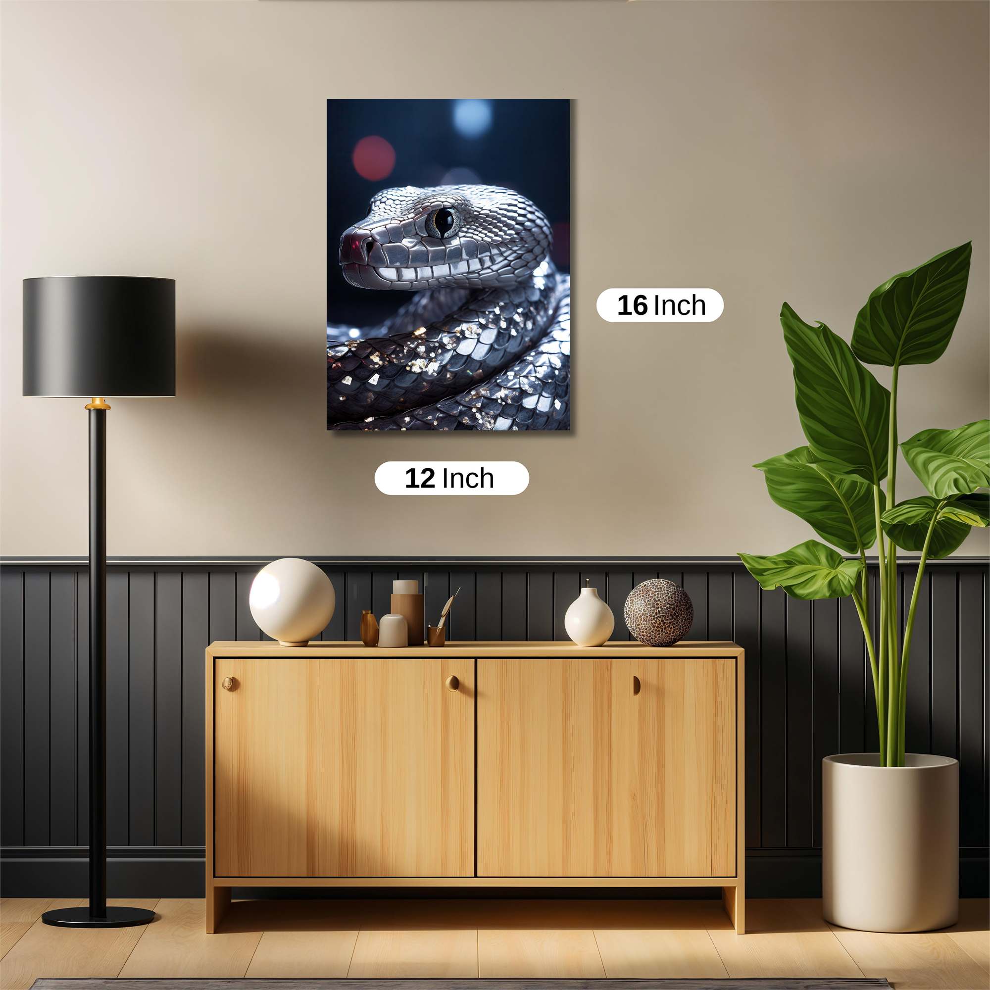 Snake Enigma Safe Wall Magnetic / M