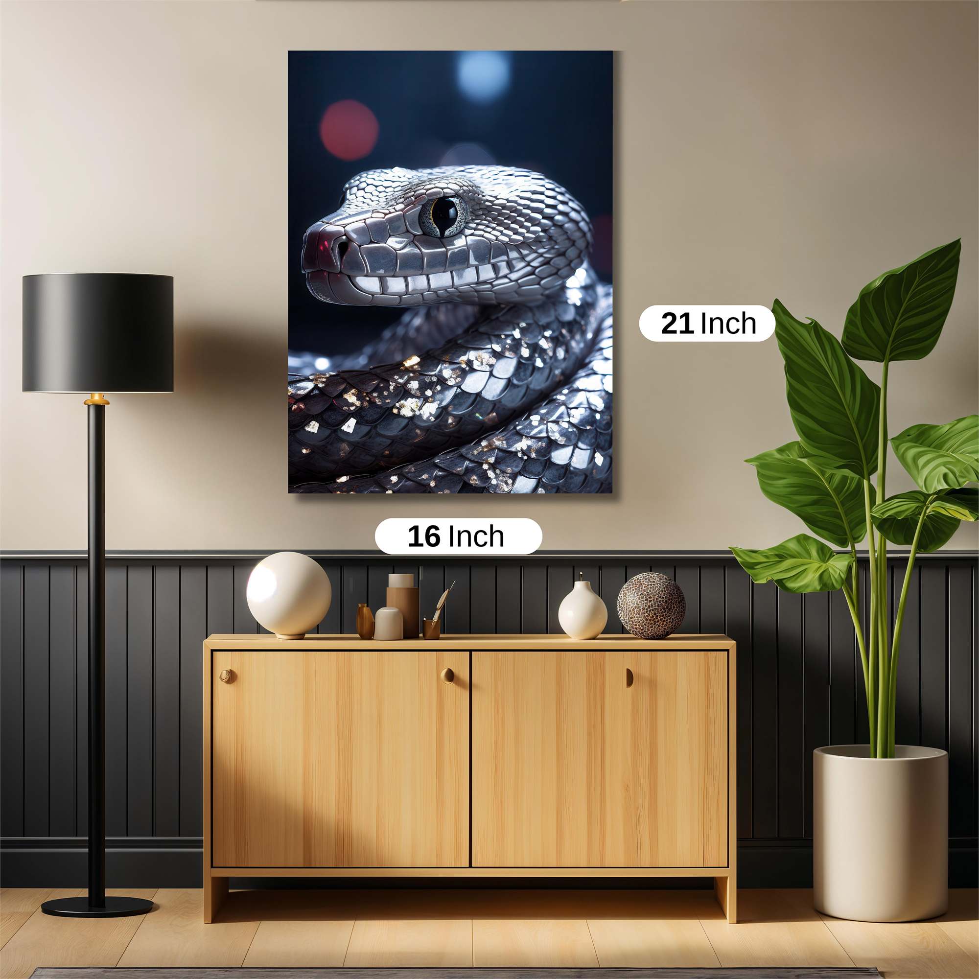 Snake Enigma Safe Wall Magnetic / M
