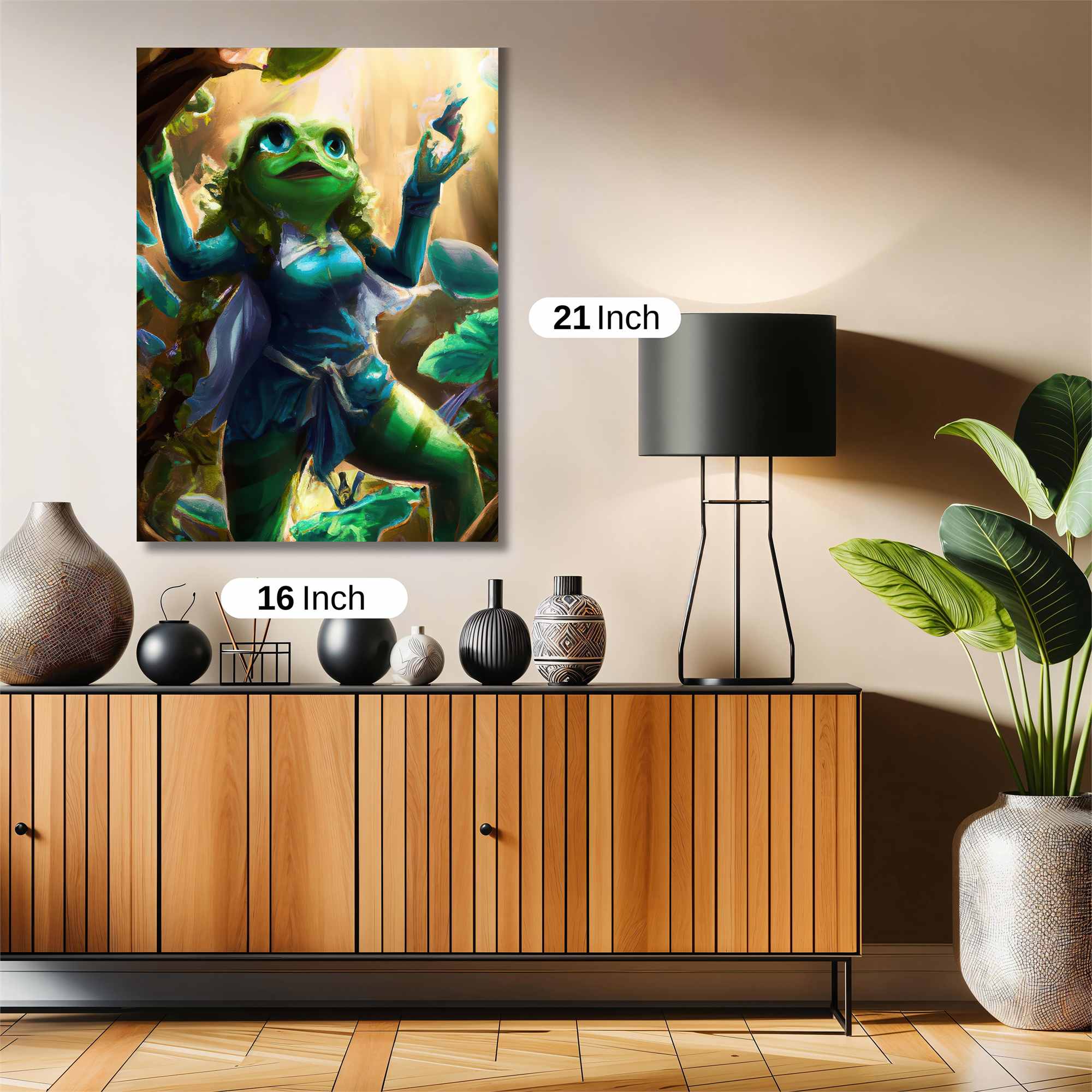 Frog Enchantress Safe Wall Magnetic / M
