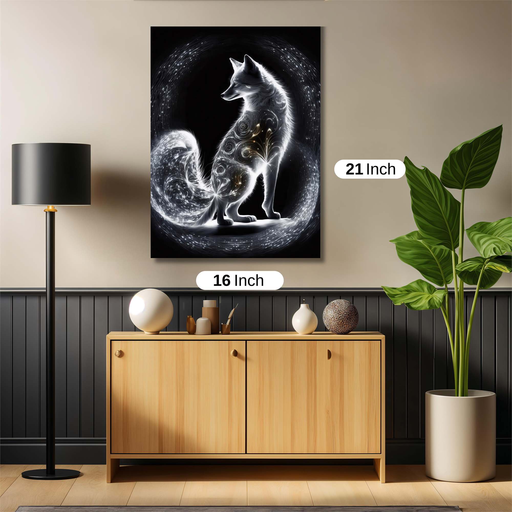 Celestial Fox Safe Wall Magnetic / M