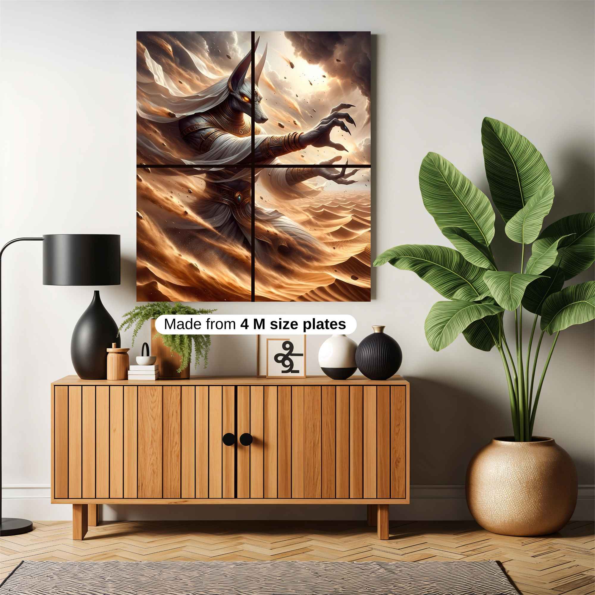 Anubis Unleashed Safe Wall Magnetic / M