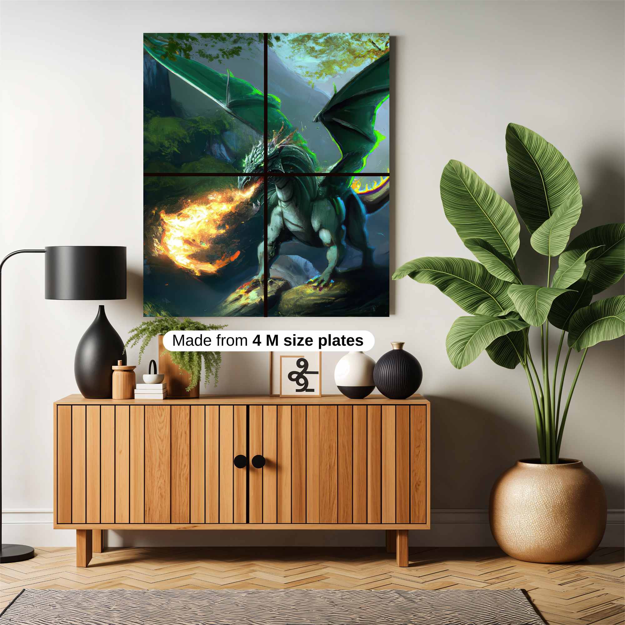 Emerald Fury Safe Wall Magnetic / M