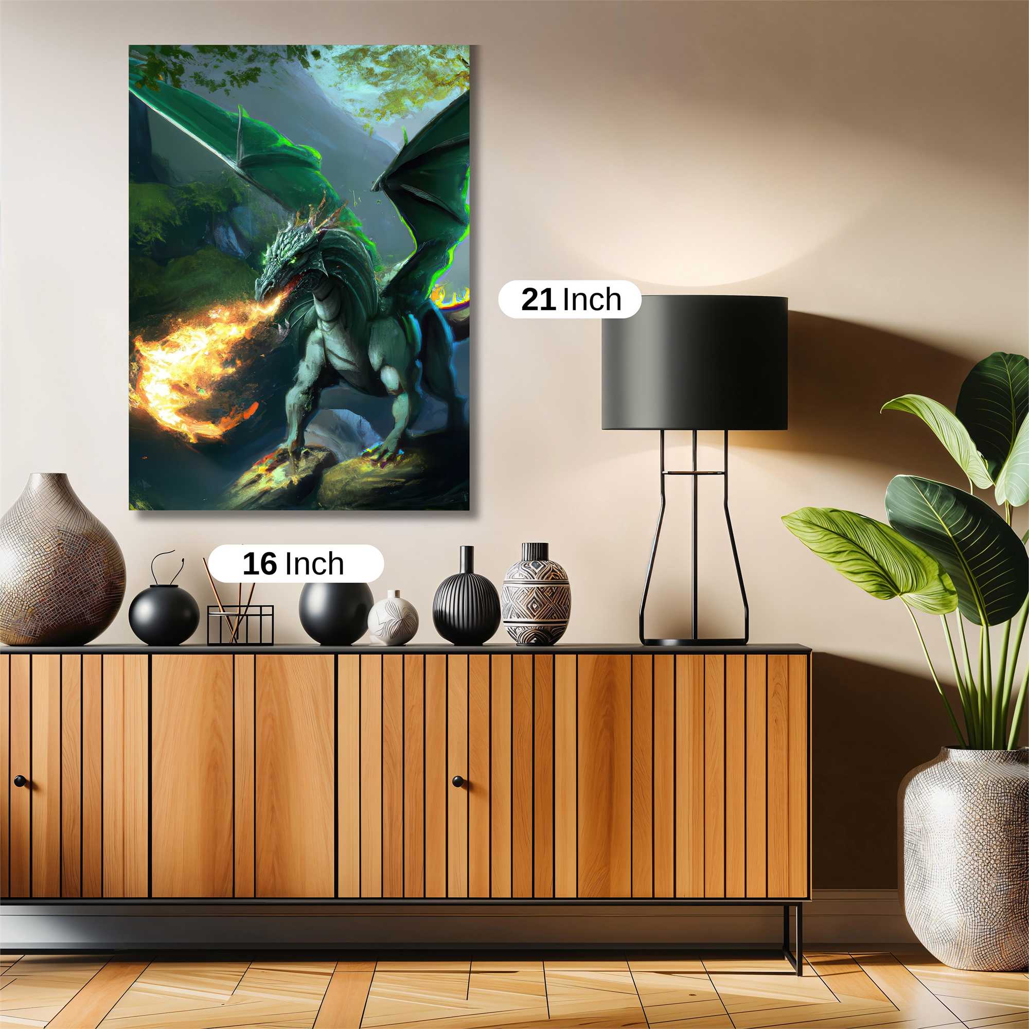 Emerald Fury Safe Wall Magnetic / M