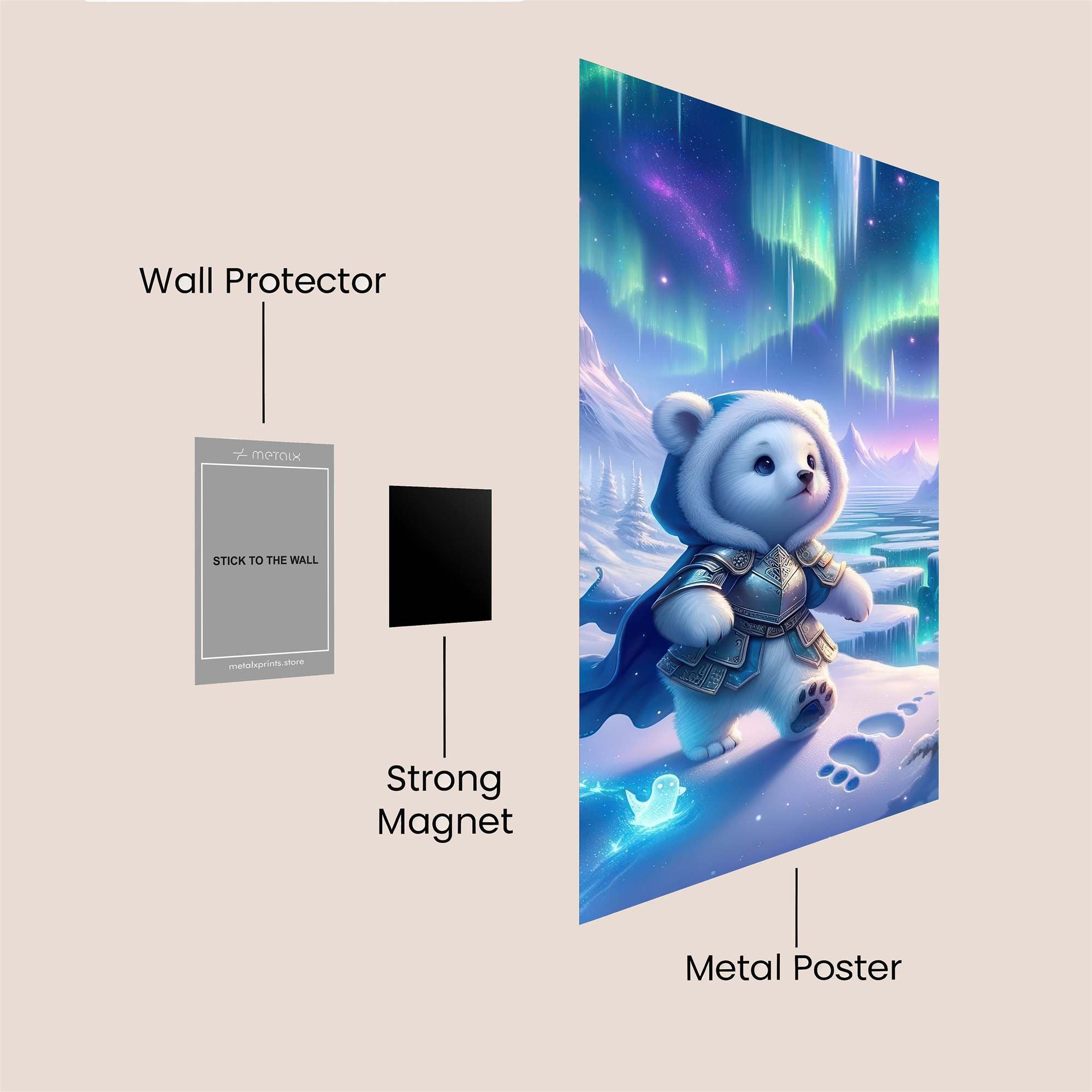 Aurora Guardian Safe Wall Magnetic / M