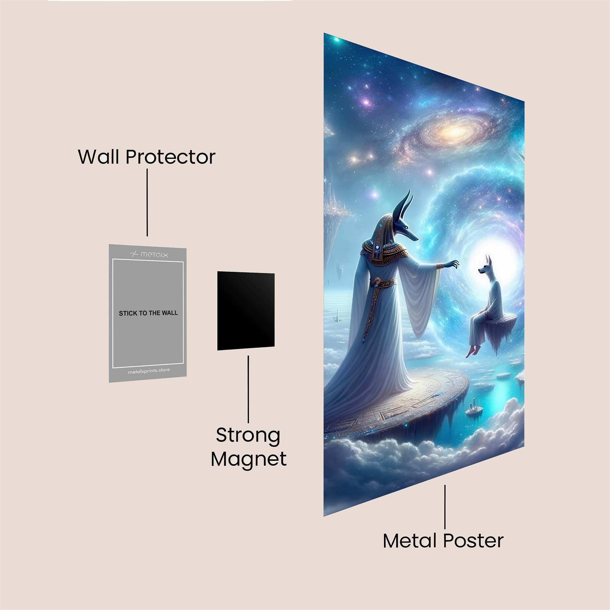 Anubis Ascension Safe Wall Magnetic / M