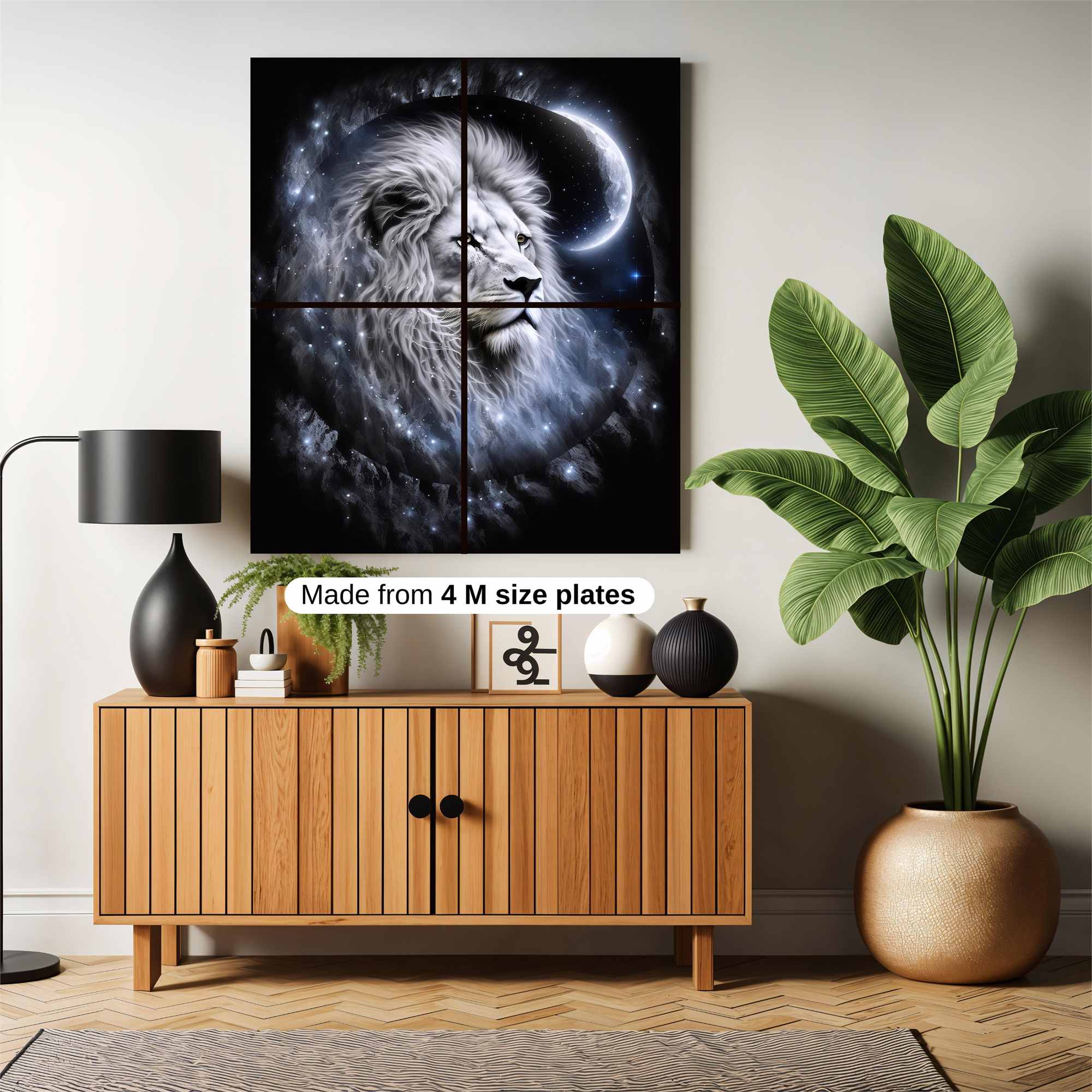 Lion Cosmic Safe Wall Magnetic / M