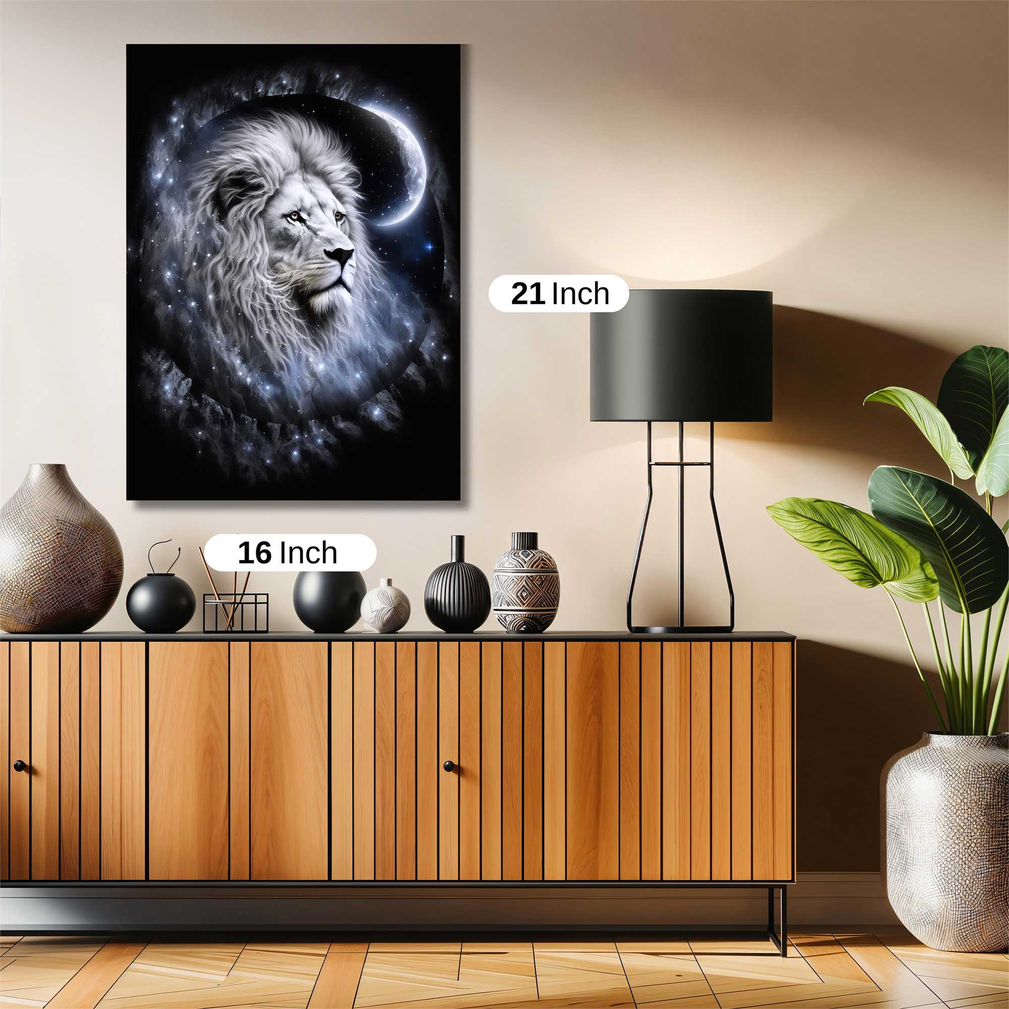 Lion Cosmic Safe Wall Magnetic / M