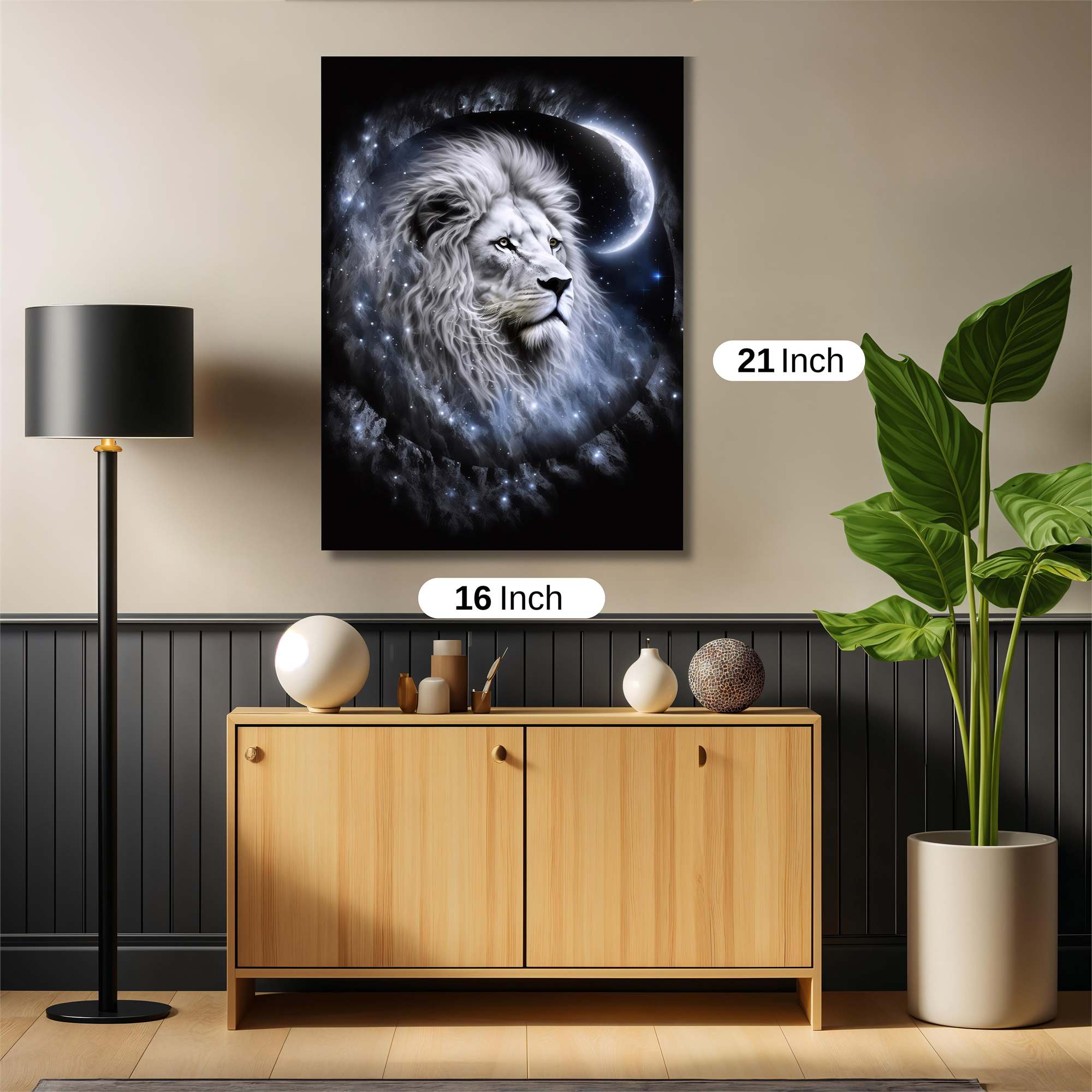 Lion Cosmic Safe Wall Magnetic / M
