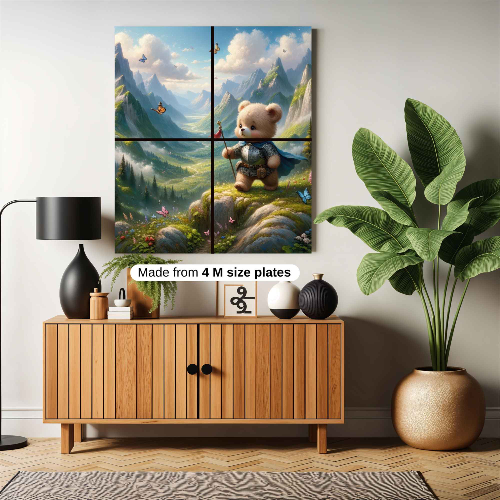 Bear Explorer Safe Wall Magnetic / M