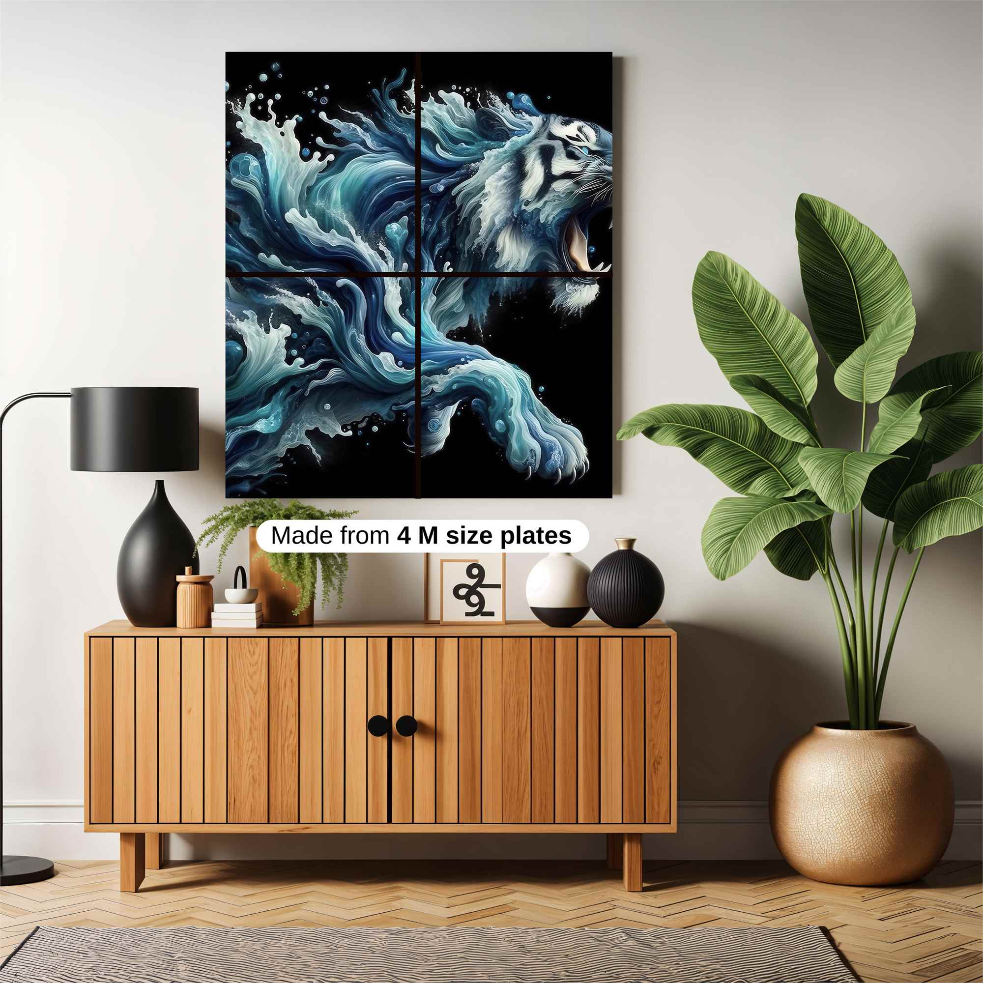 Tiger Torrent Safe Wall Magnetic / M