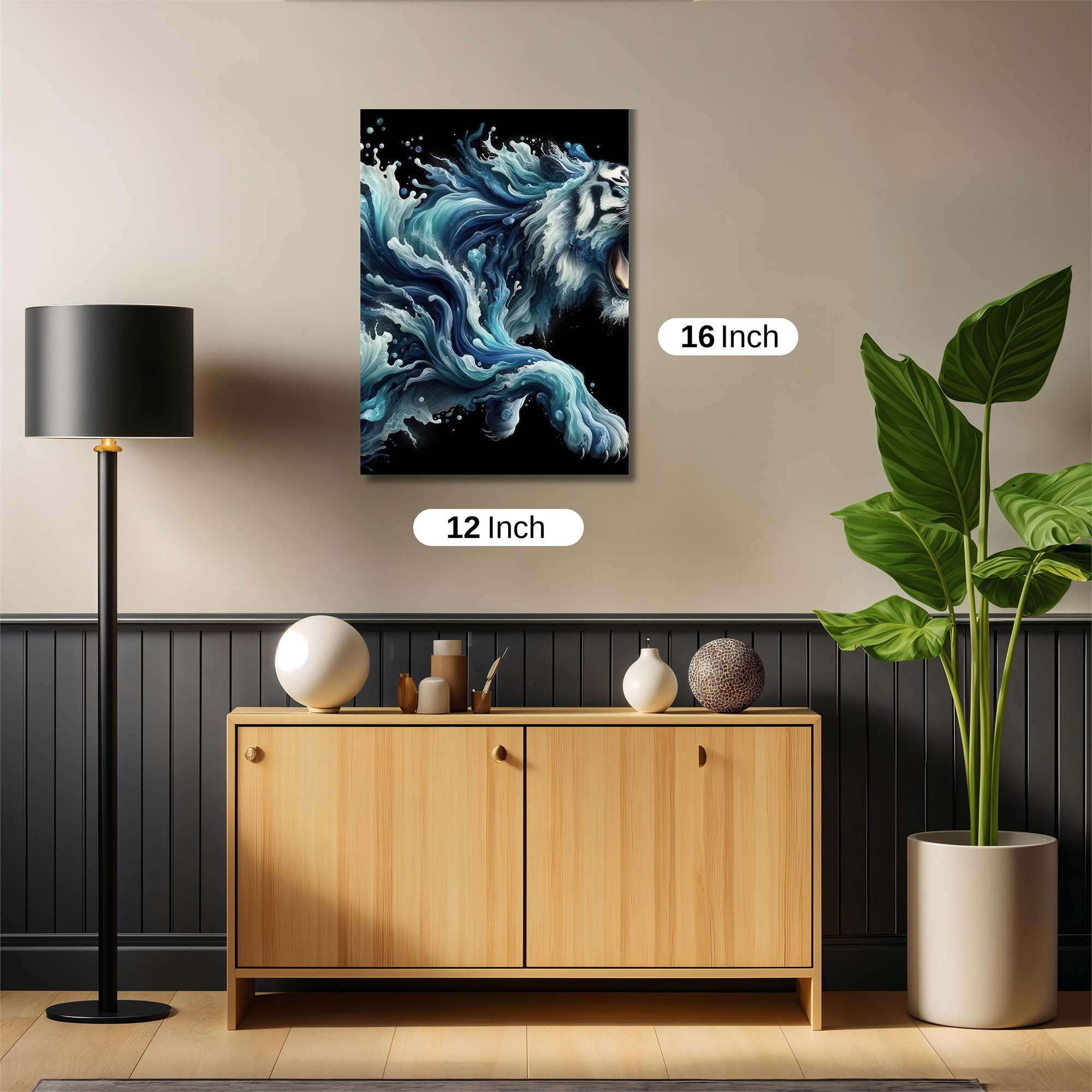 Tiger Torrent Safe Wall Magnetic / M