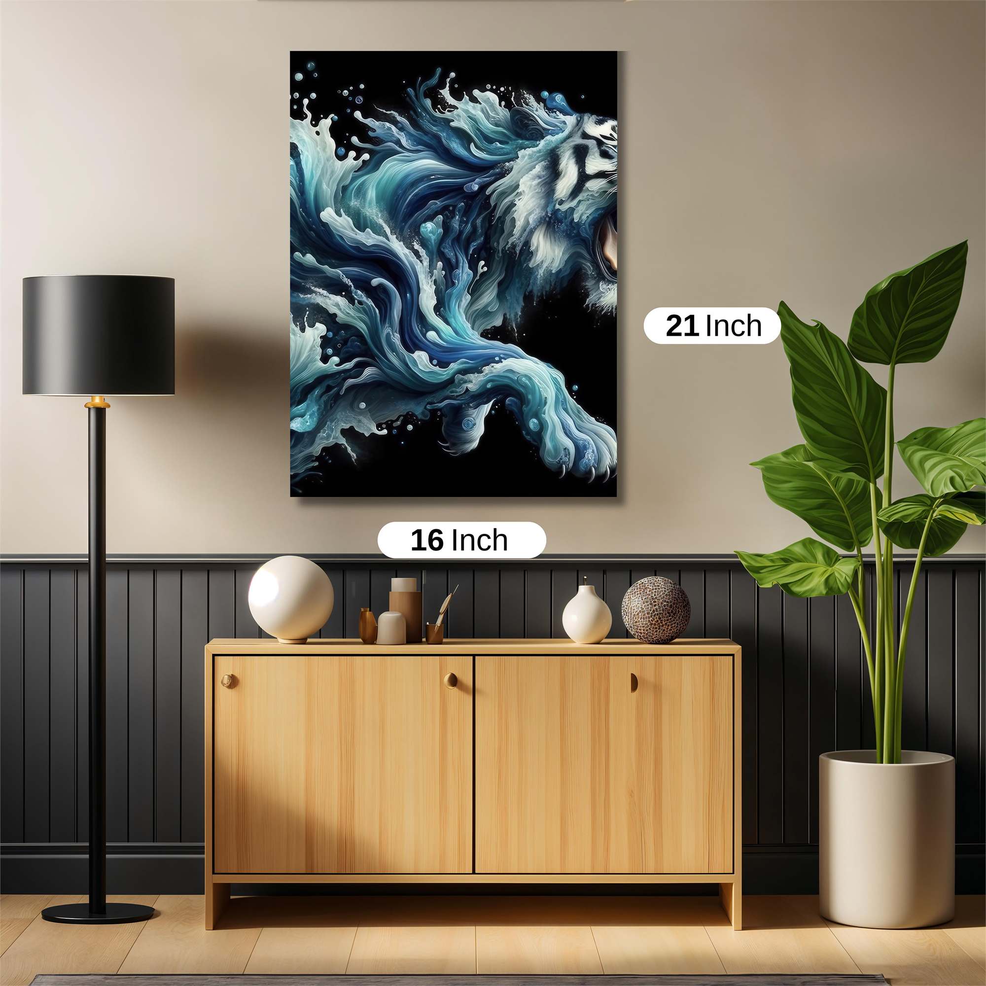 Tiger Torrent Safe Wall Magnetic / M