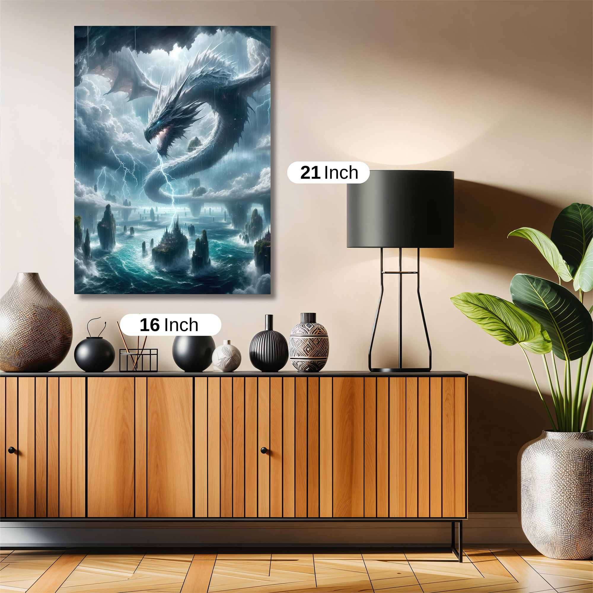 Tempest Dragon Safe Wall Magnetic / M