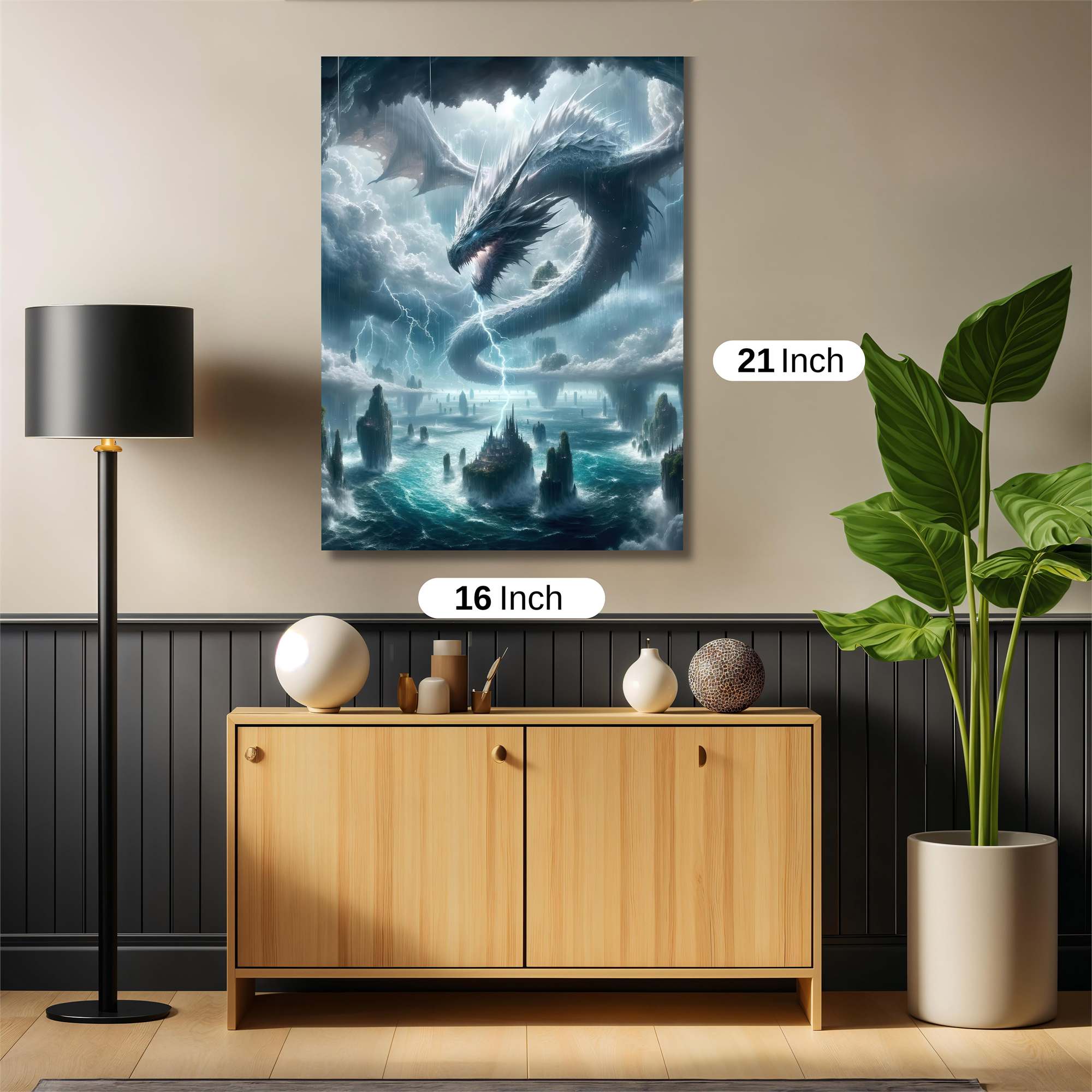 Tempest Dragon Safe Wall Magnetic / M