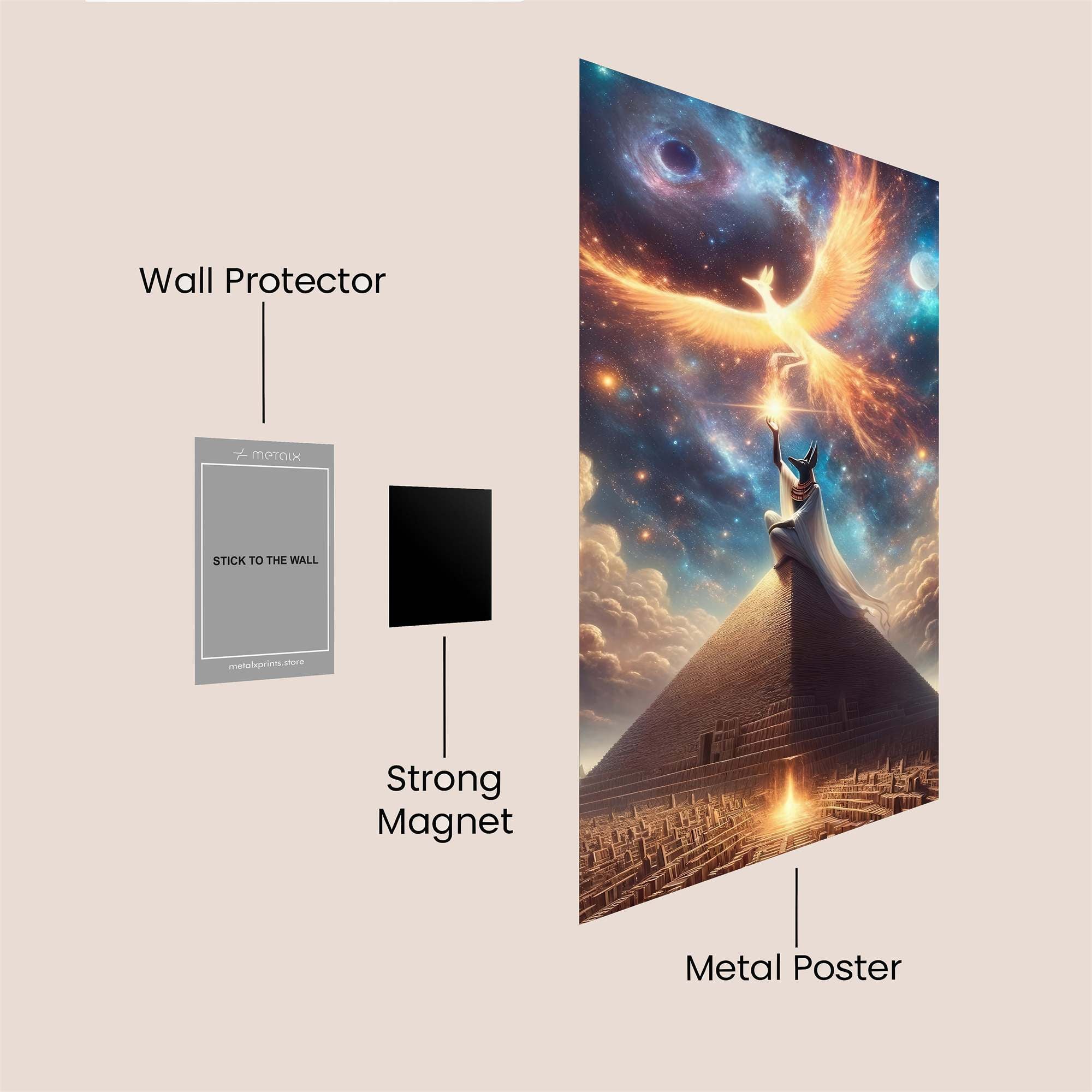 Phoenix Ascension Safe Wall Magnetic / M