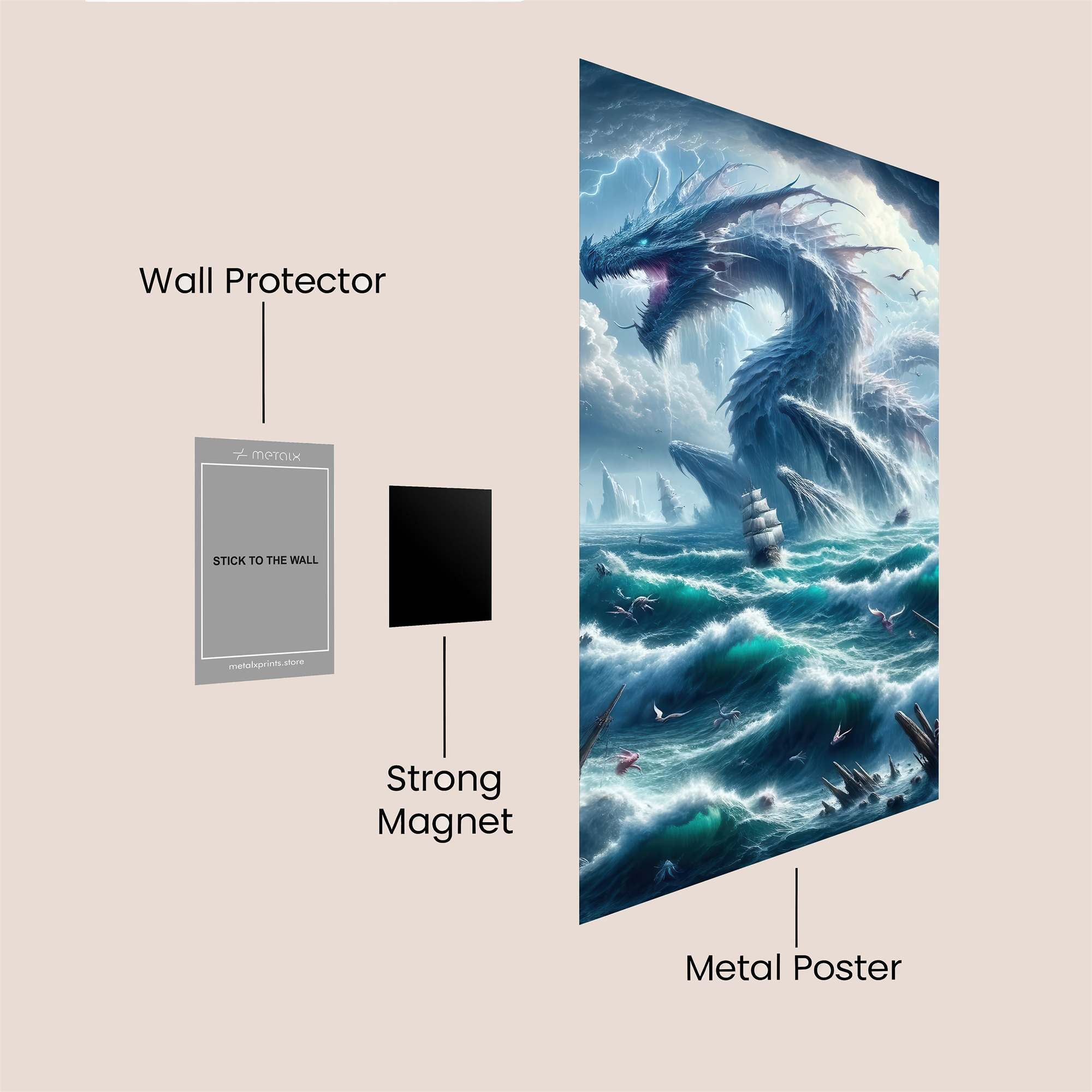 Leviathan Tempest Safe Wall Magnetic / M