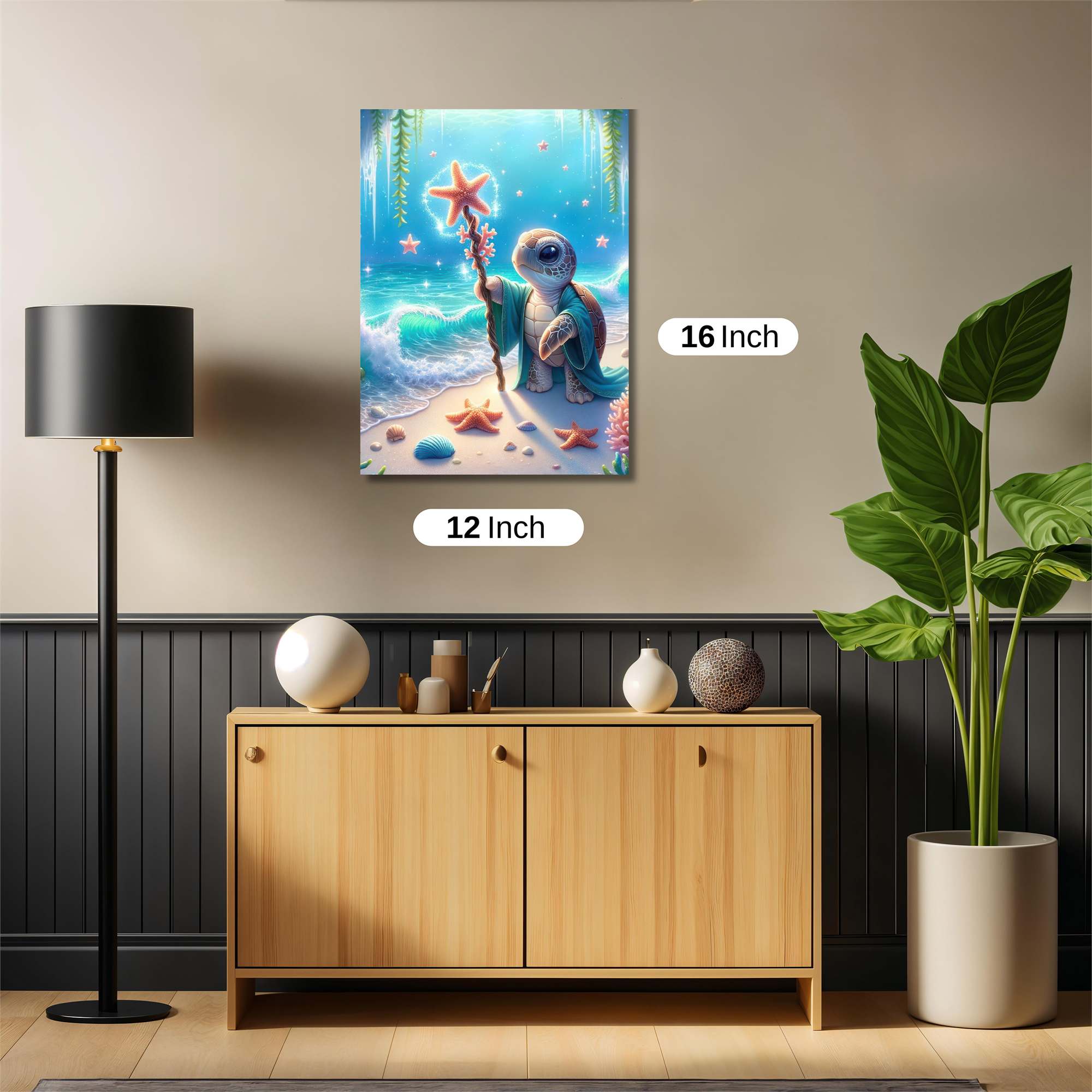 Turtle Enchanter Safe Wall Magnetic / M