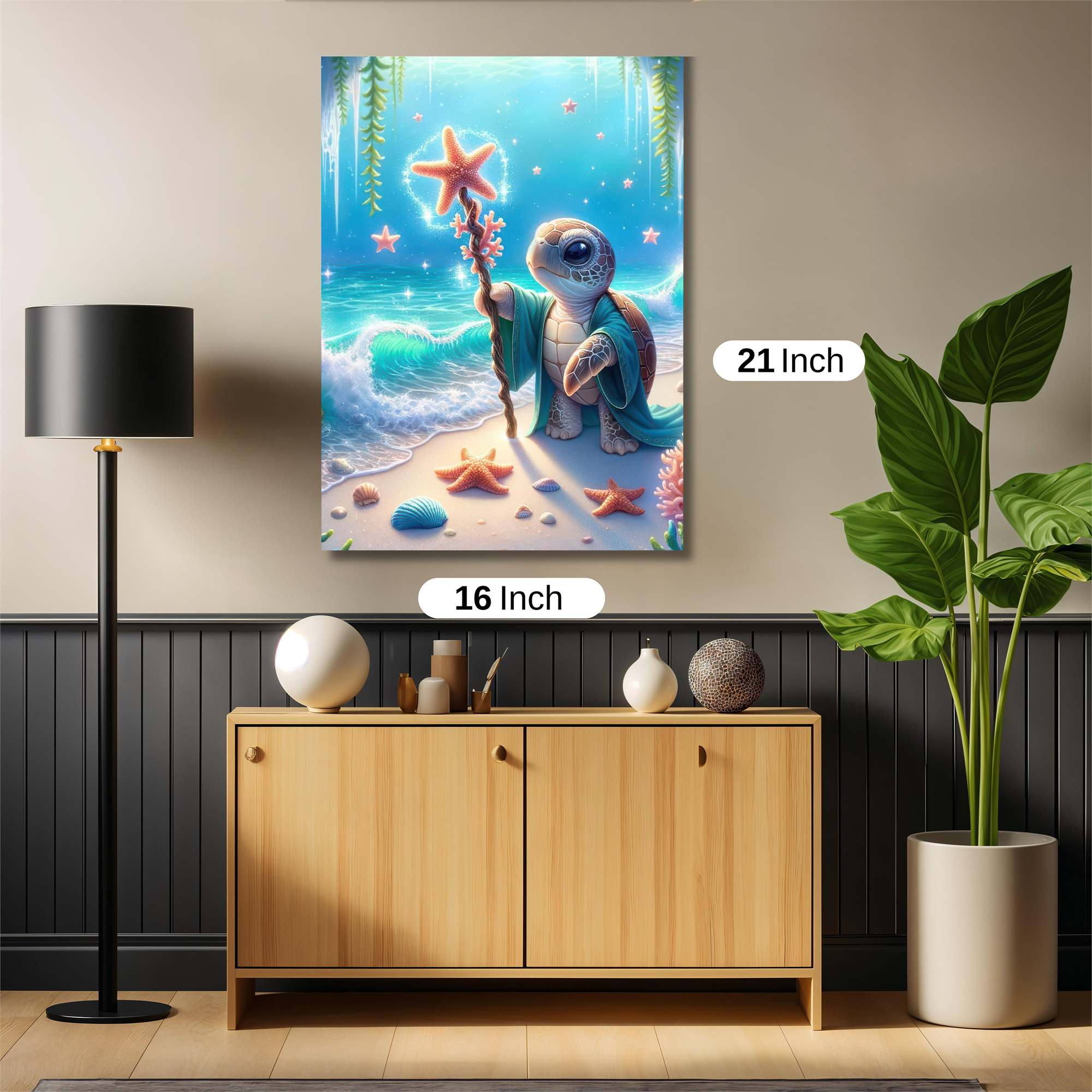 Turtle Enchanter Safe Wall Magnetic / M