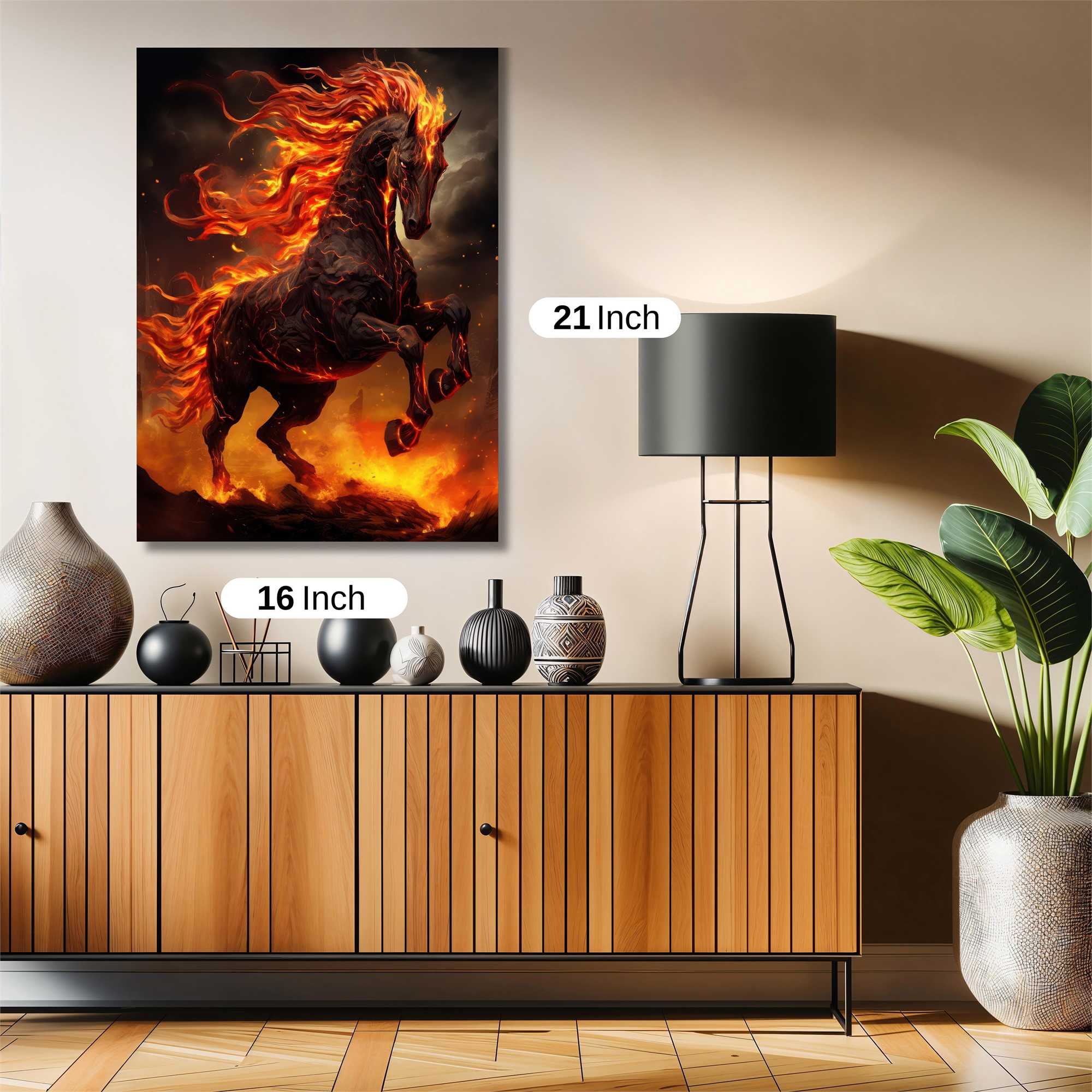 Flame Fury Safe Wall Magnetic / M