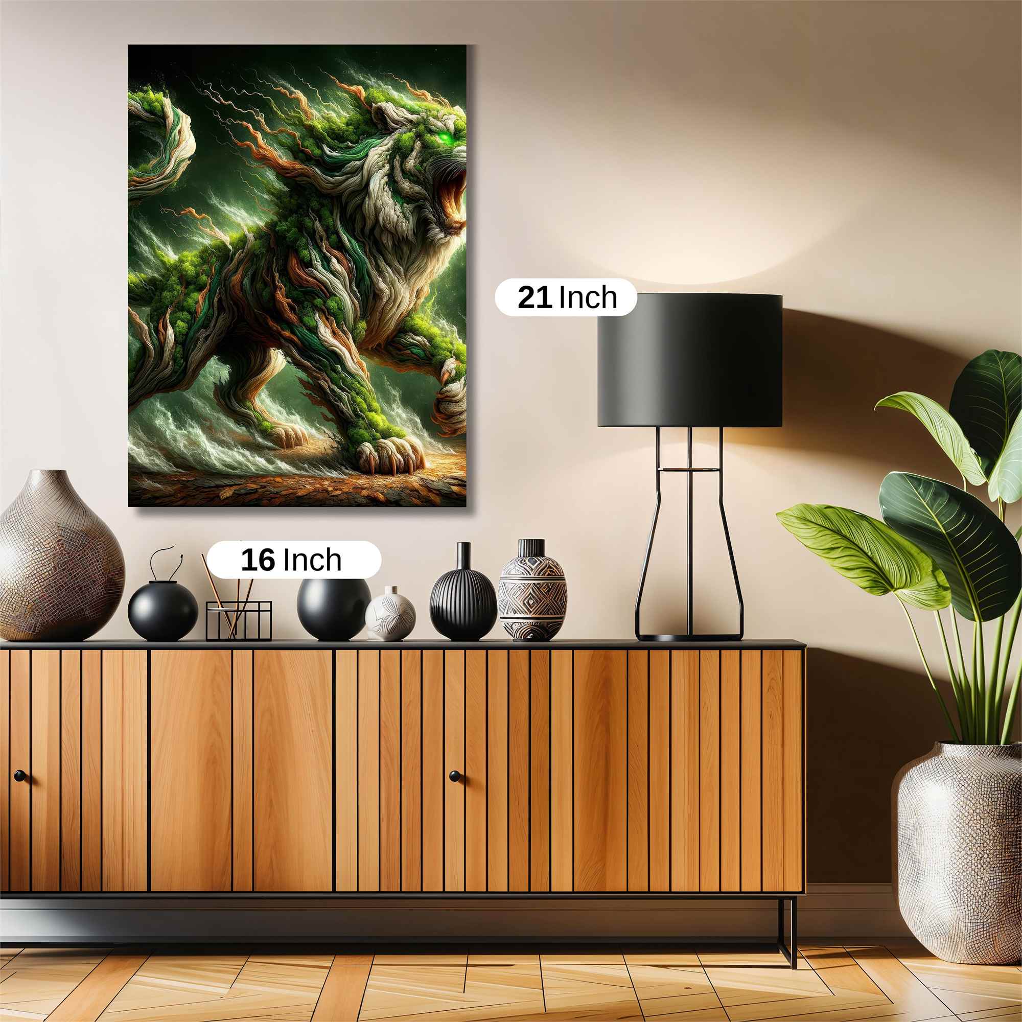 Nature's Fury Safe Wall Magnetic / M