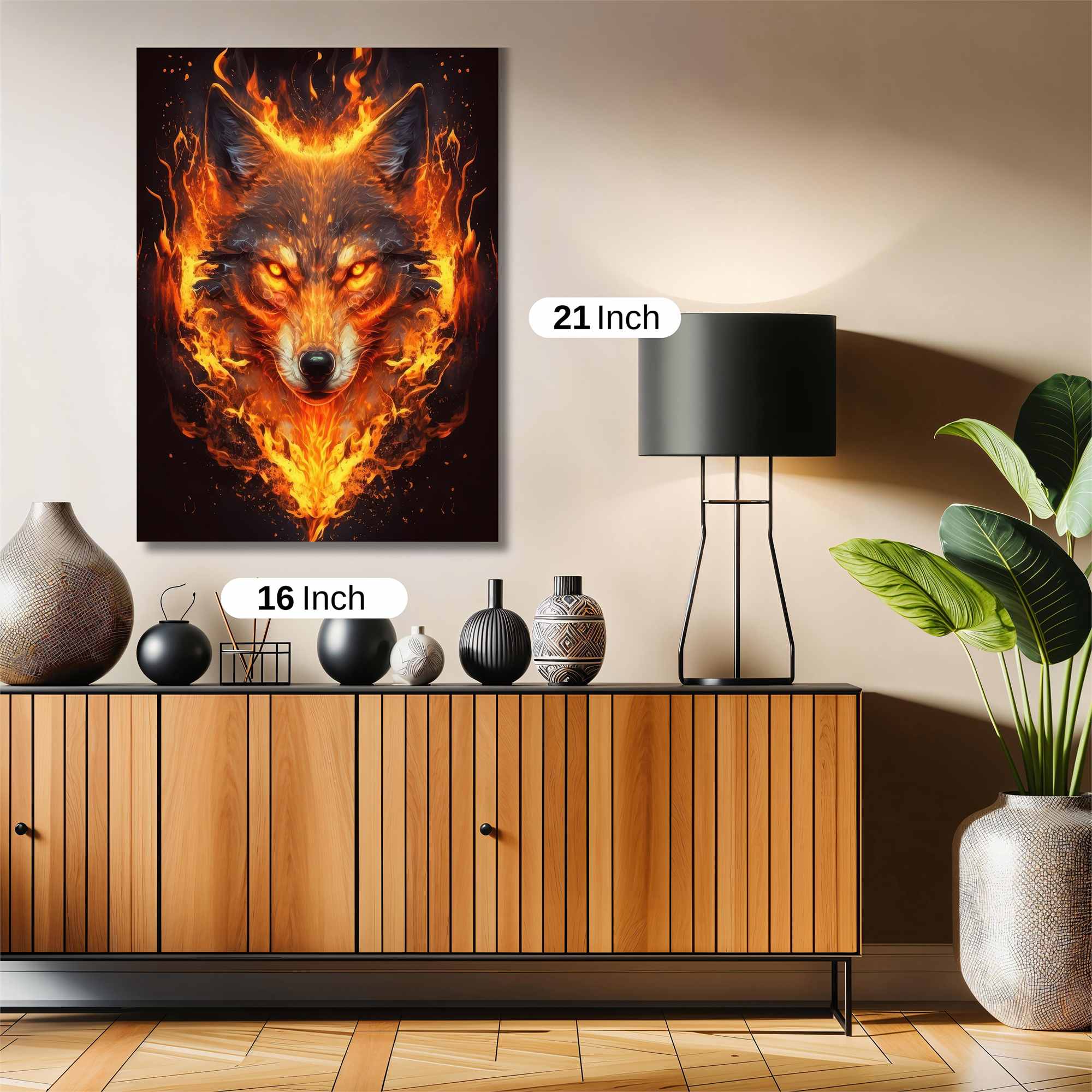 Fiery Spirit Safe Wall Magnetic / M