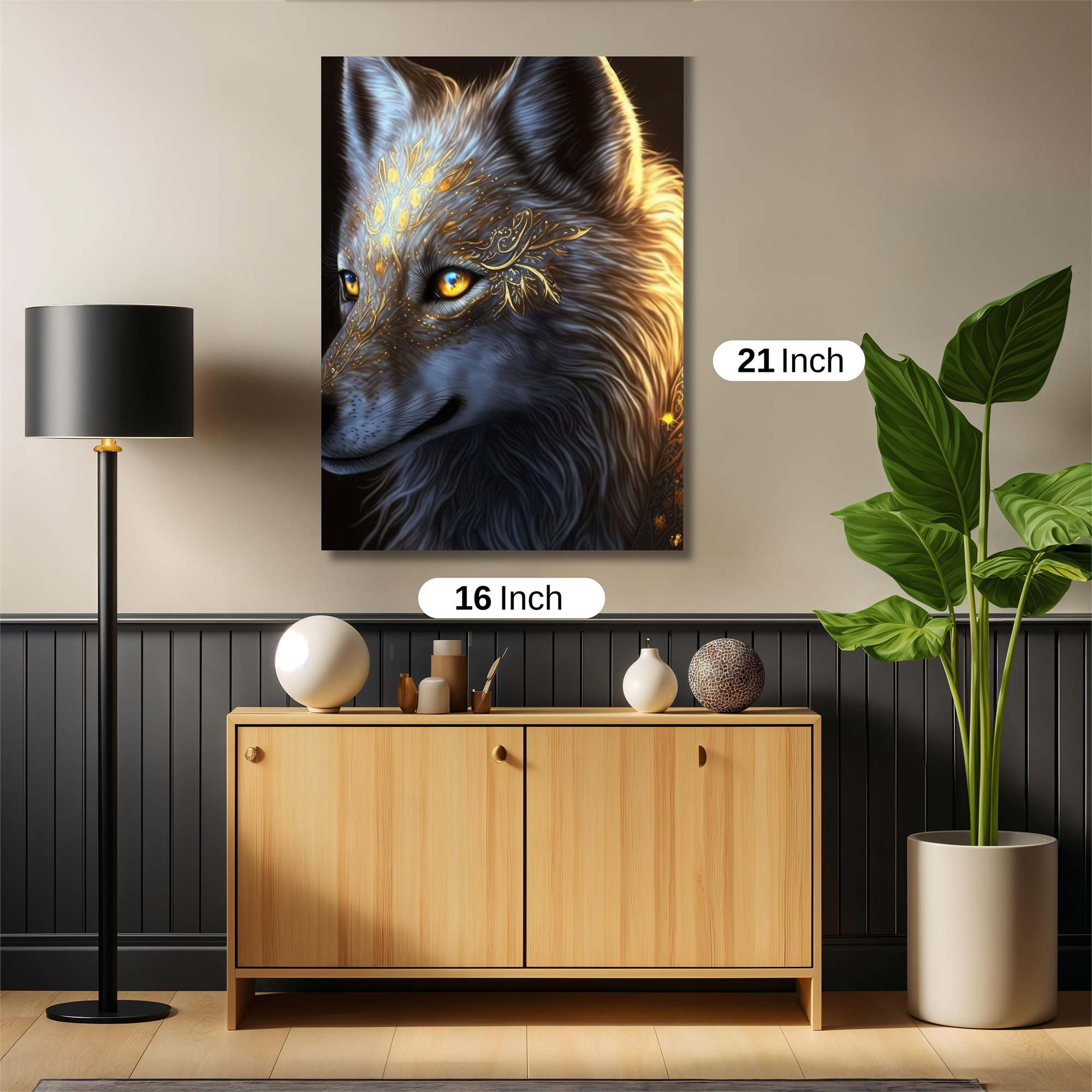 Mystic Glow Safe Wall Magnetic / M