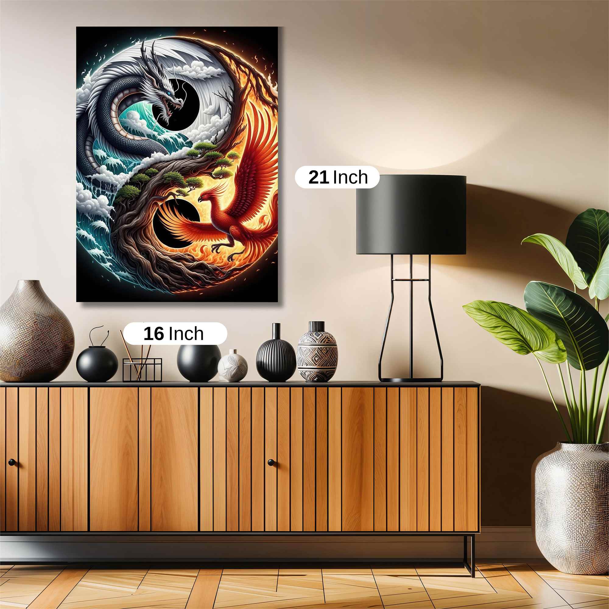 Dragon Serenity Safe Wall Magnetic / M