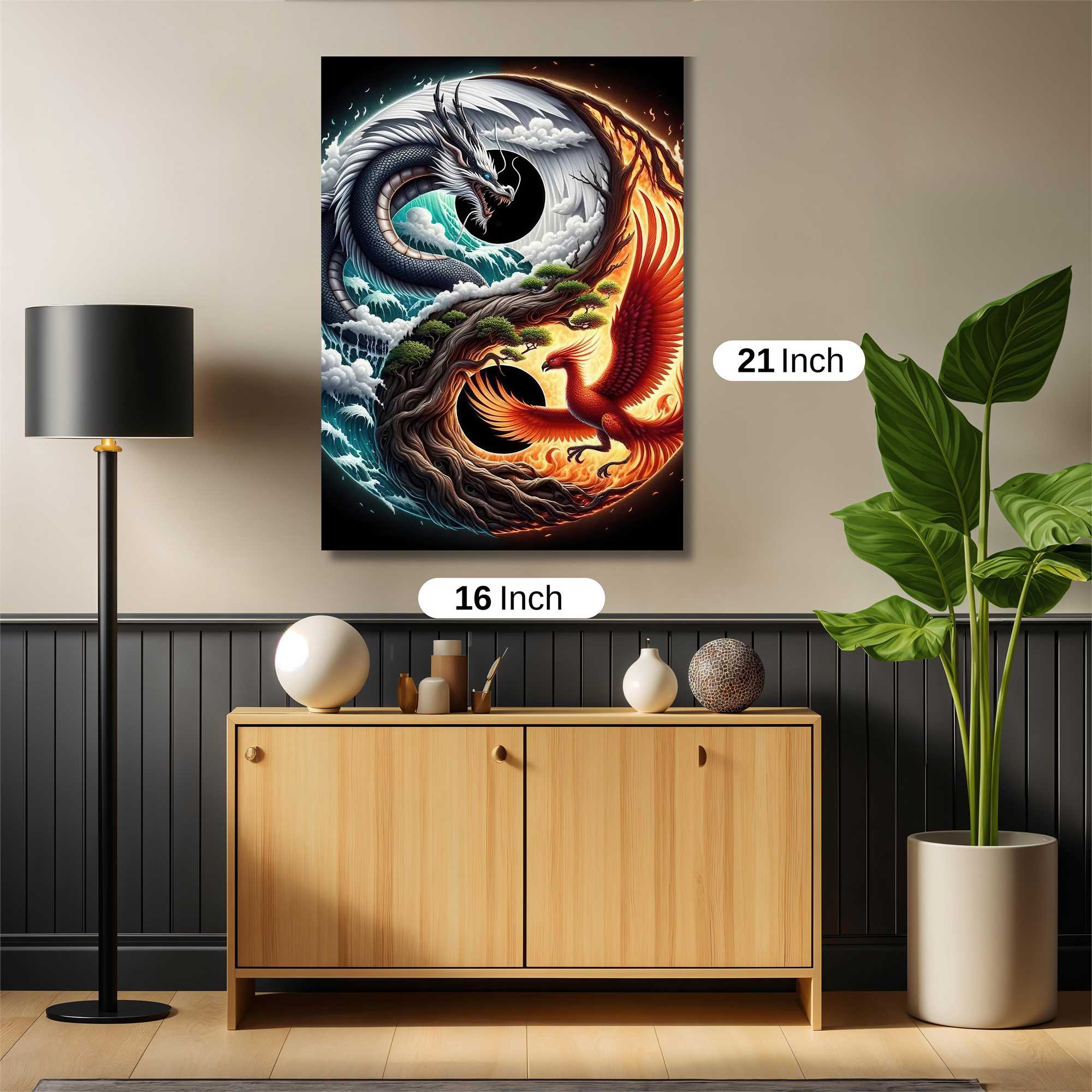 Dragon Serenity Safe Wall Magnetic / M
