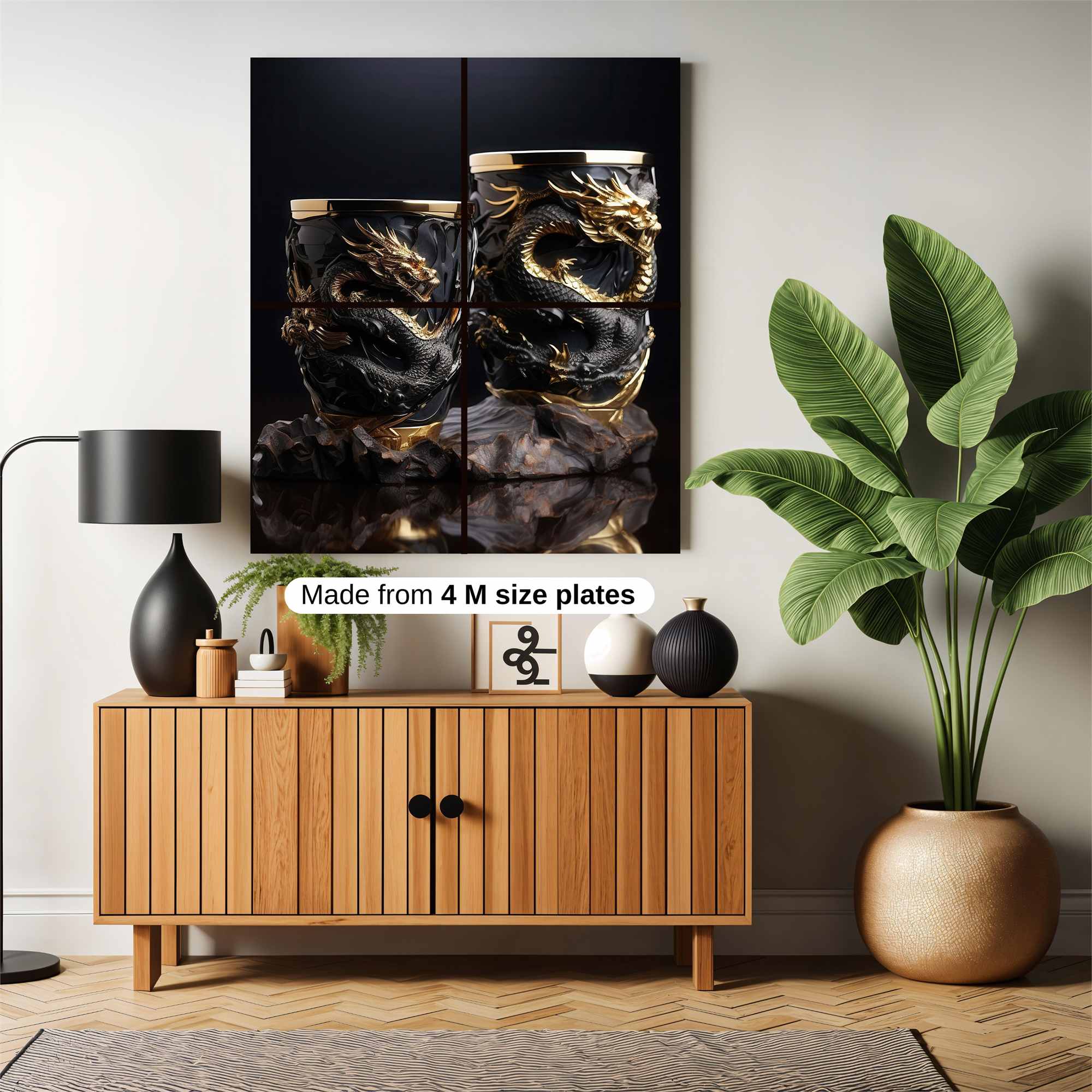 Dragon Majestic Safe Wall Magnetic / M