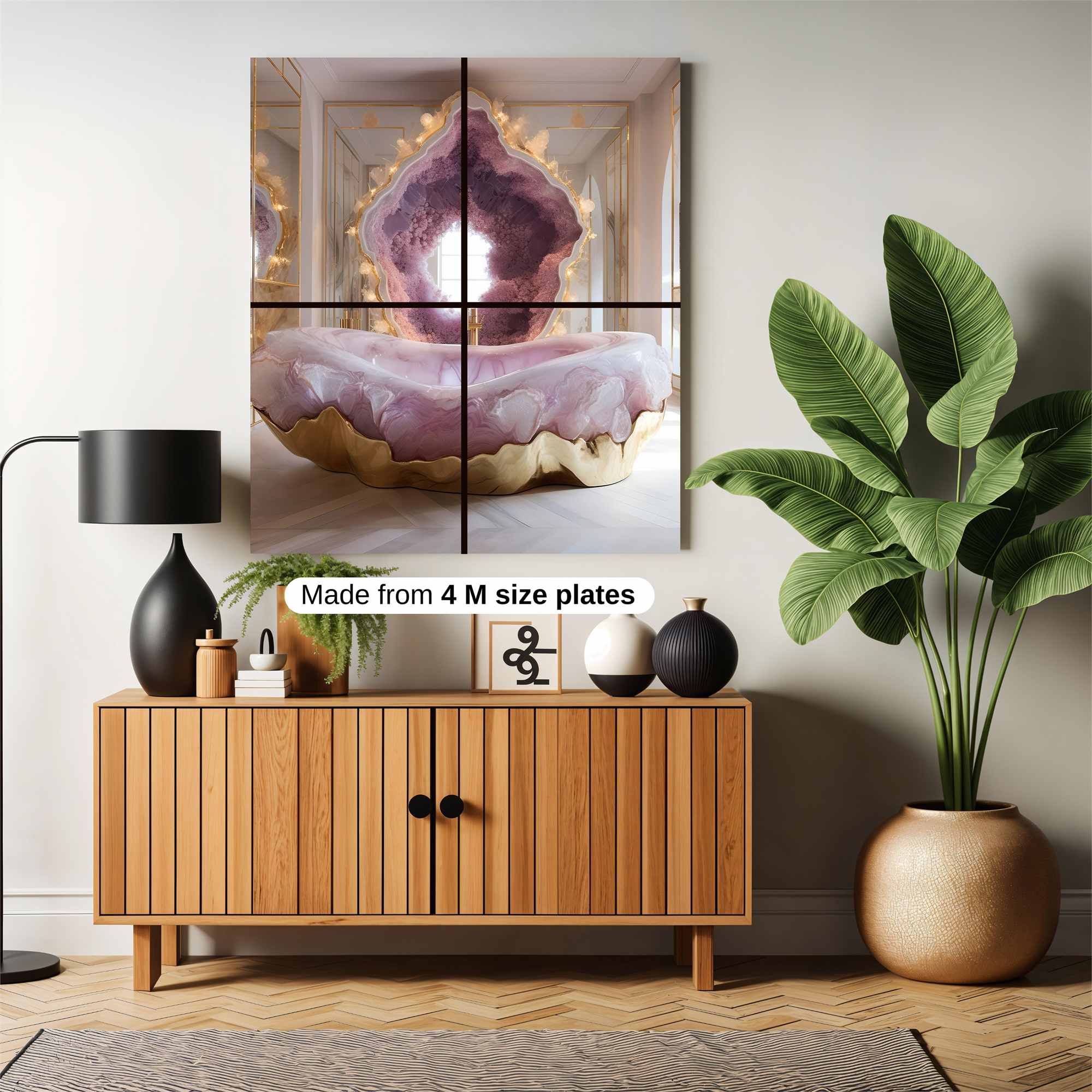Amethyst Enchantment Safe Wall Magnetic / M