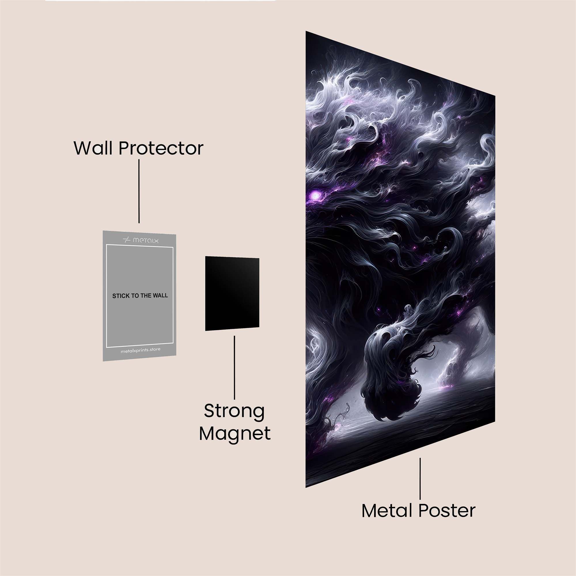 Shadow Majesty Safe Wall Magnetic / M