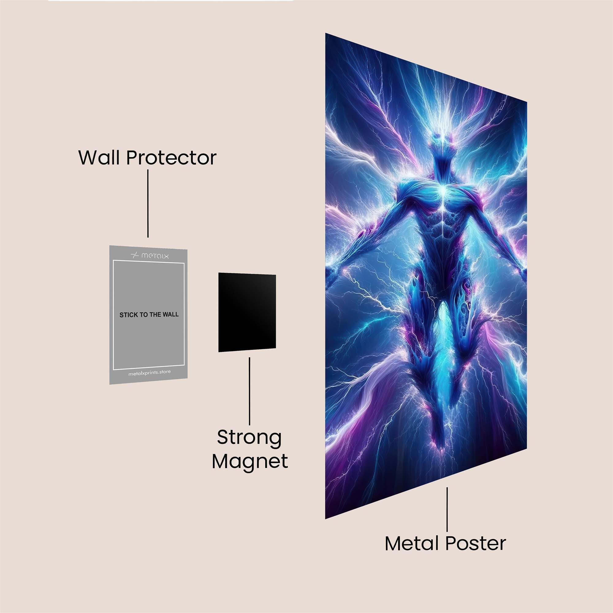 Electric Ascension Safe Wall Magnetic / M